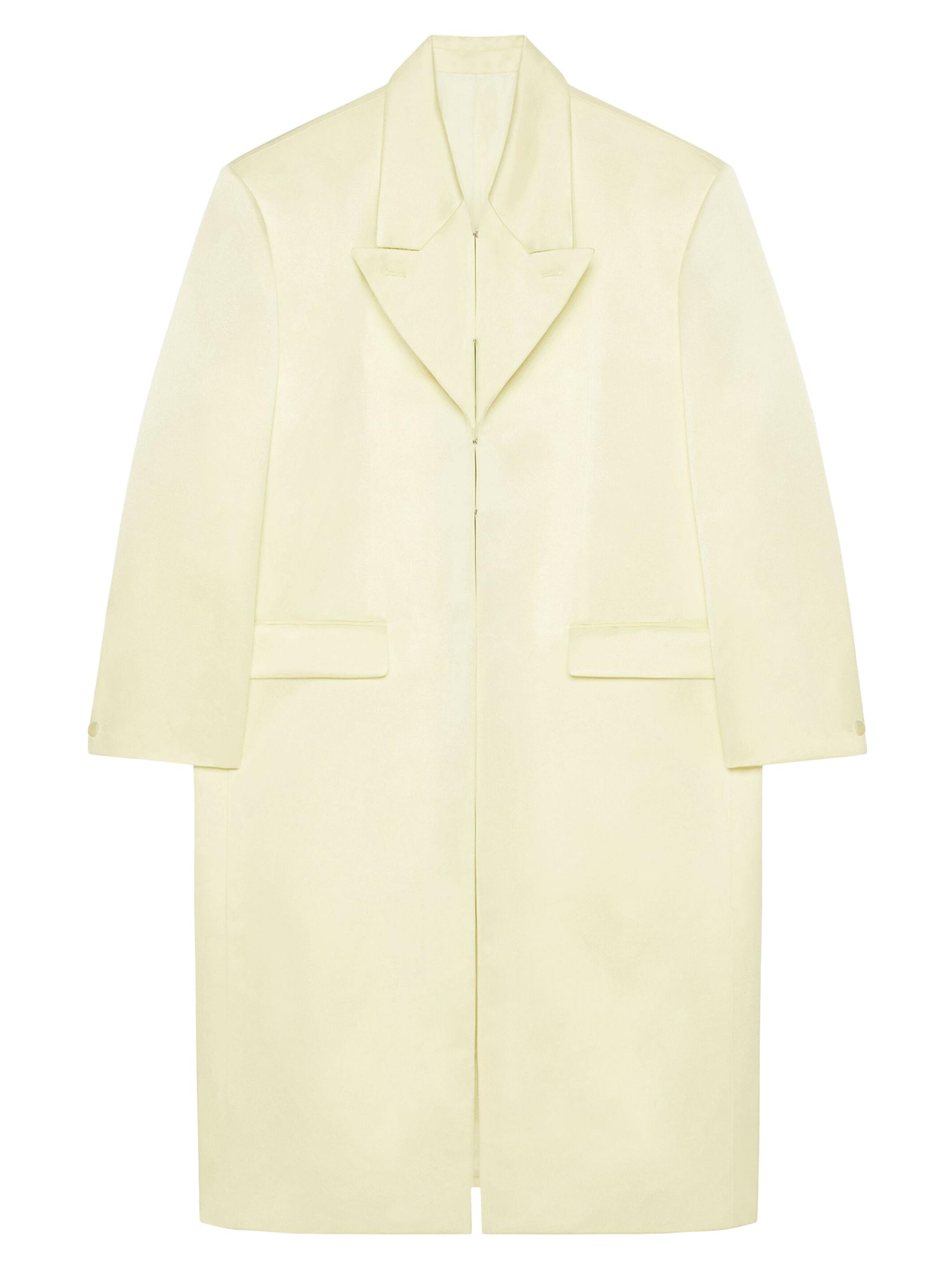 Givenchy Coat in Silk Satin Duchesse | Saks Fifth Avenue