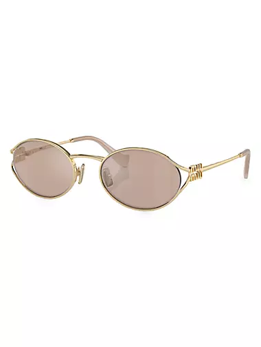 54MM Metal Round Sunglasses
