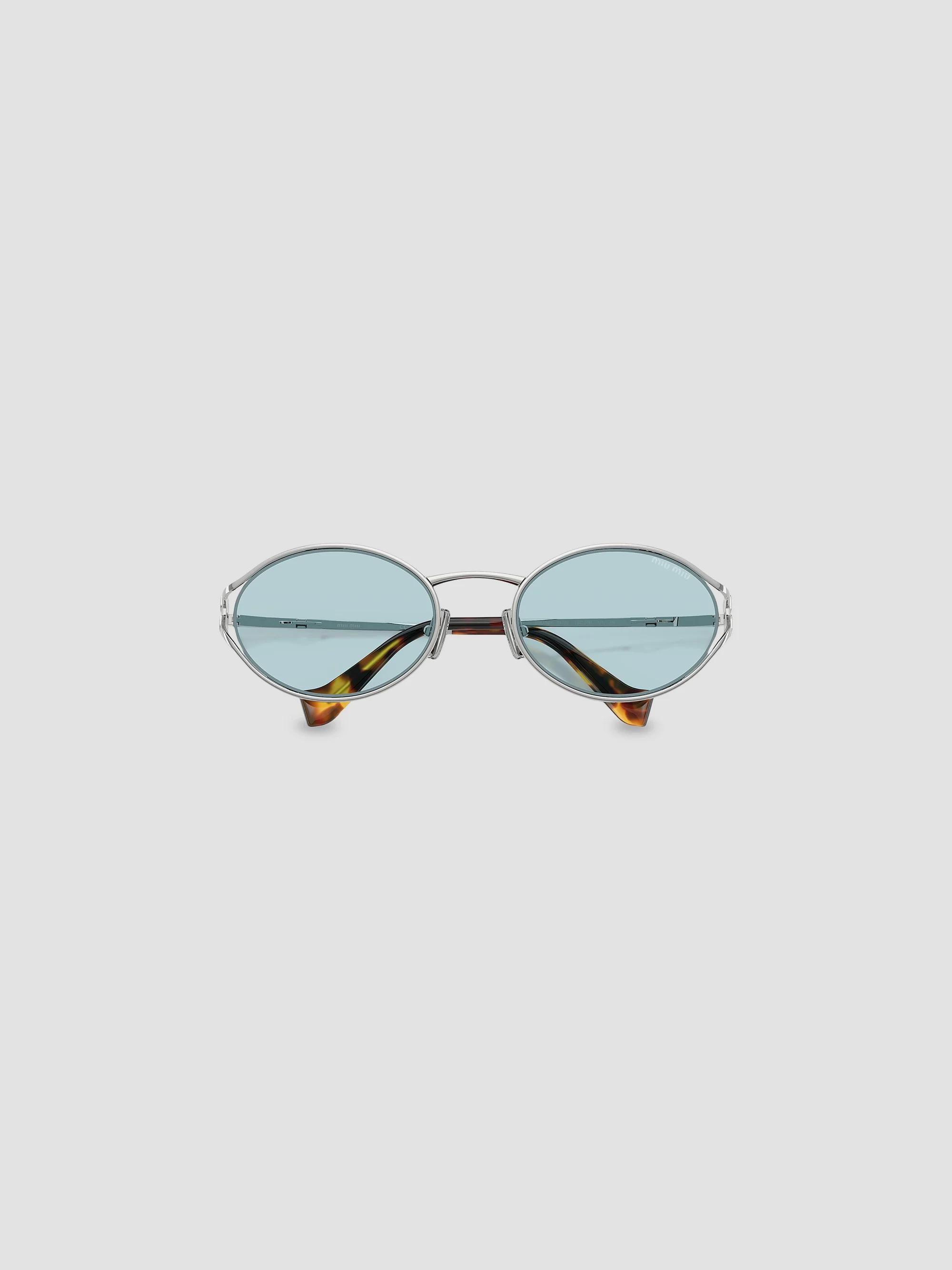 Miu Miu 54MM Metal Round Sunglasses | Saks Fifth Avenue