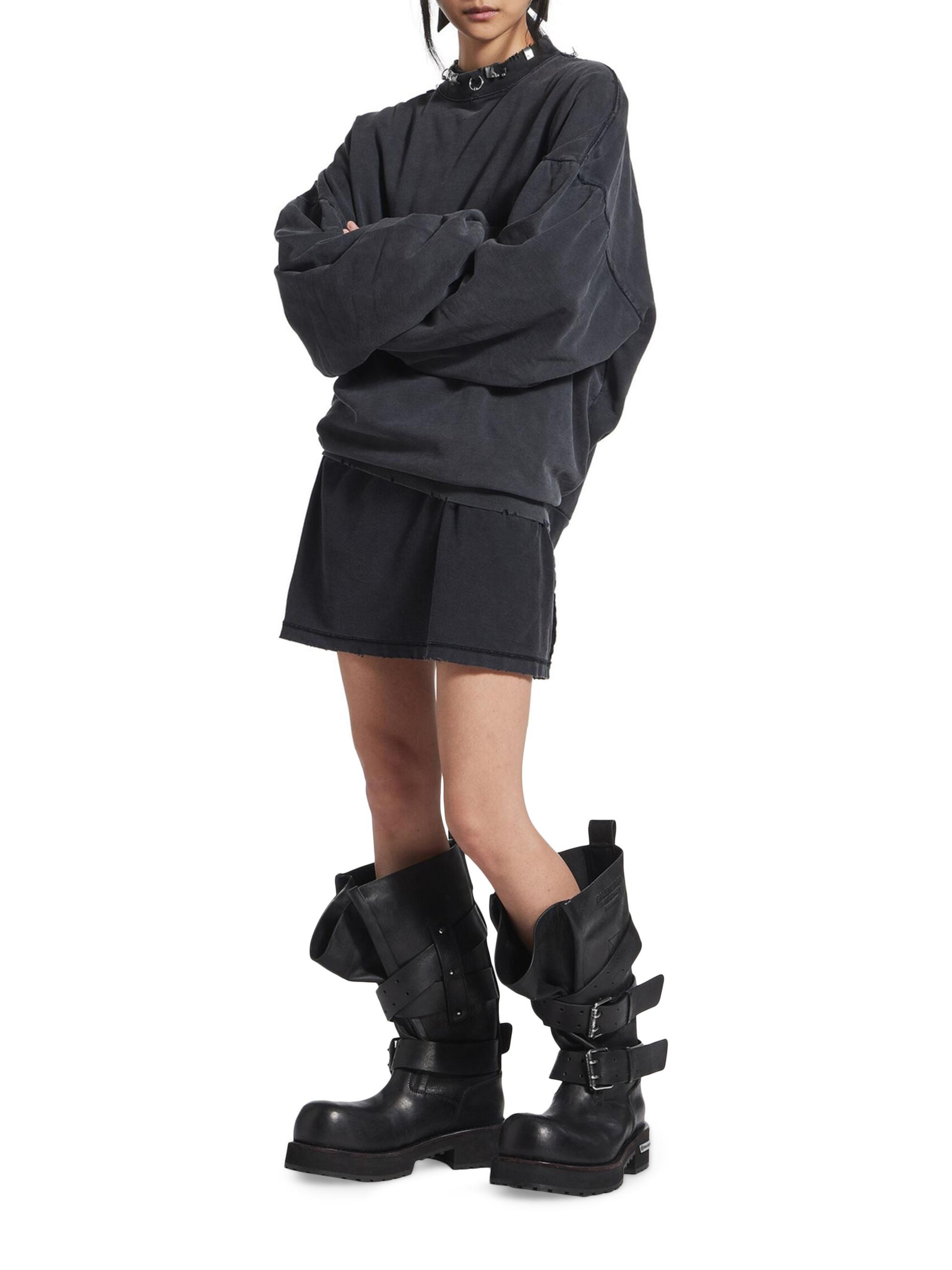 m*8様 BALENCIAGA 23AW PIERCED ROUND スウェット Balenciaga Pierced Round Oversized Sweatshirt | Saks Fifth Avenue