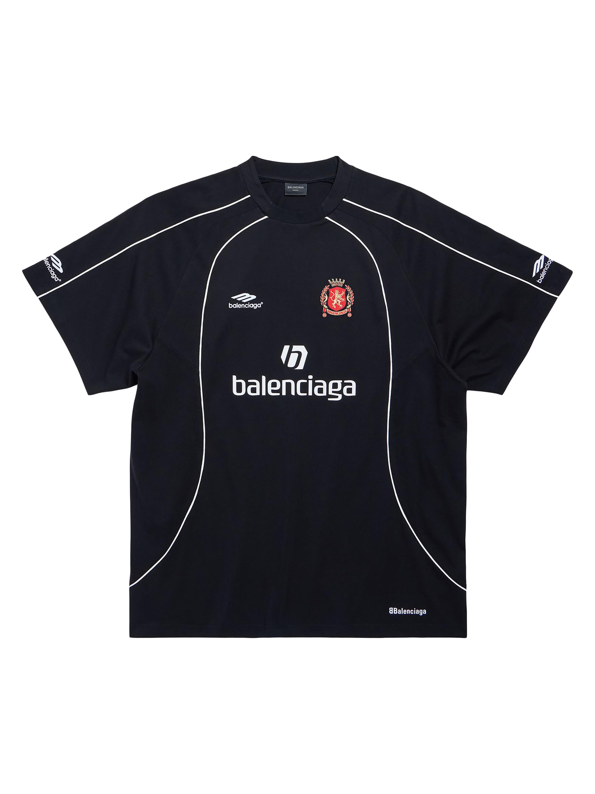 Shop Balenciaga Paris Soccer Oversized T-Shirt | Saks Fifth Avenue