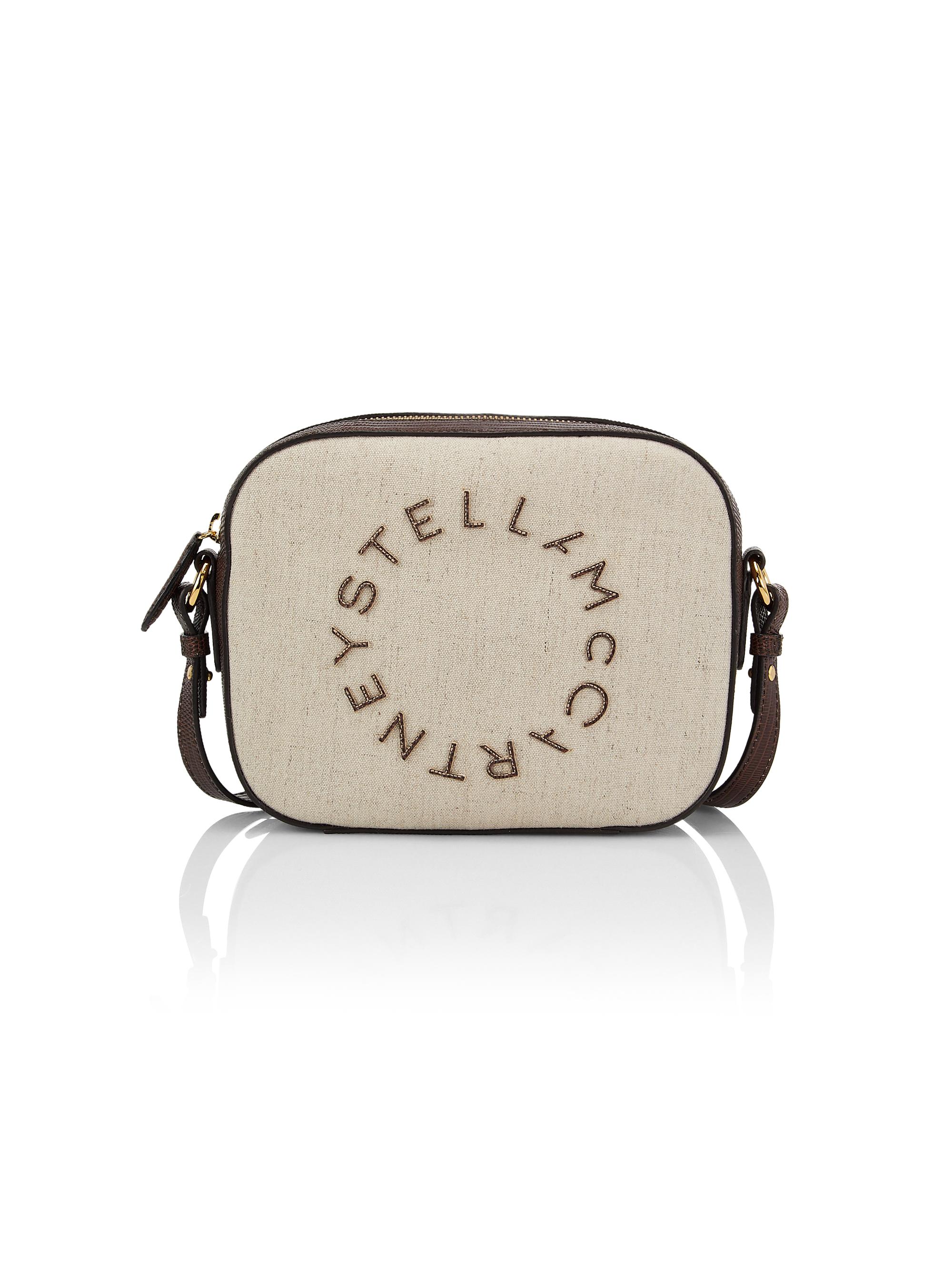 Stella McCartney Women's Canvas Logo Camera Bag - Birch