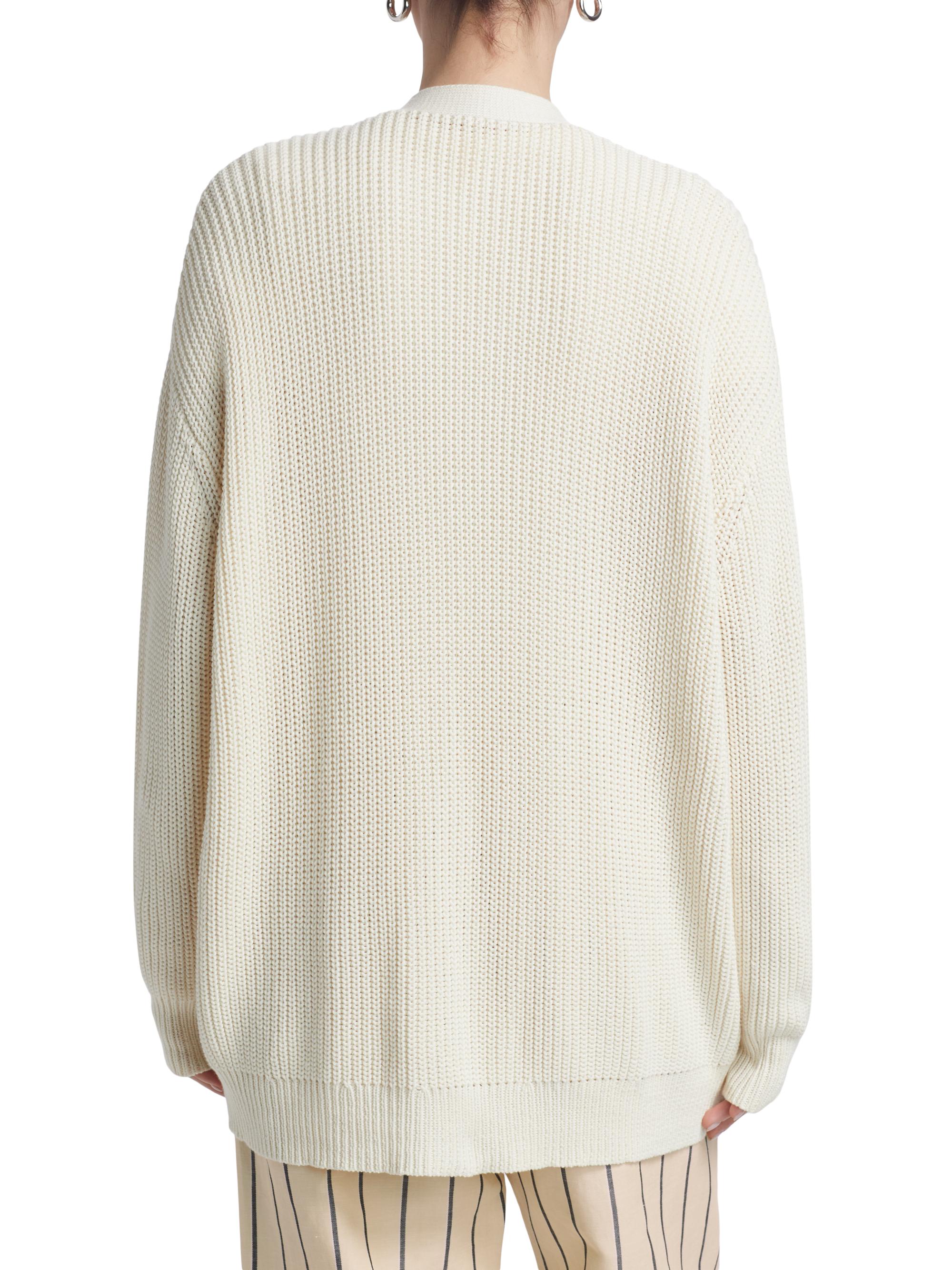 【最終値下げ】Aerienne CableKnit RibbonCardigan Aerienne Cable-Knit Ribbon Cardigan