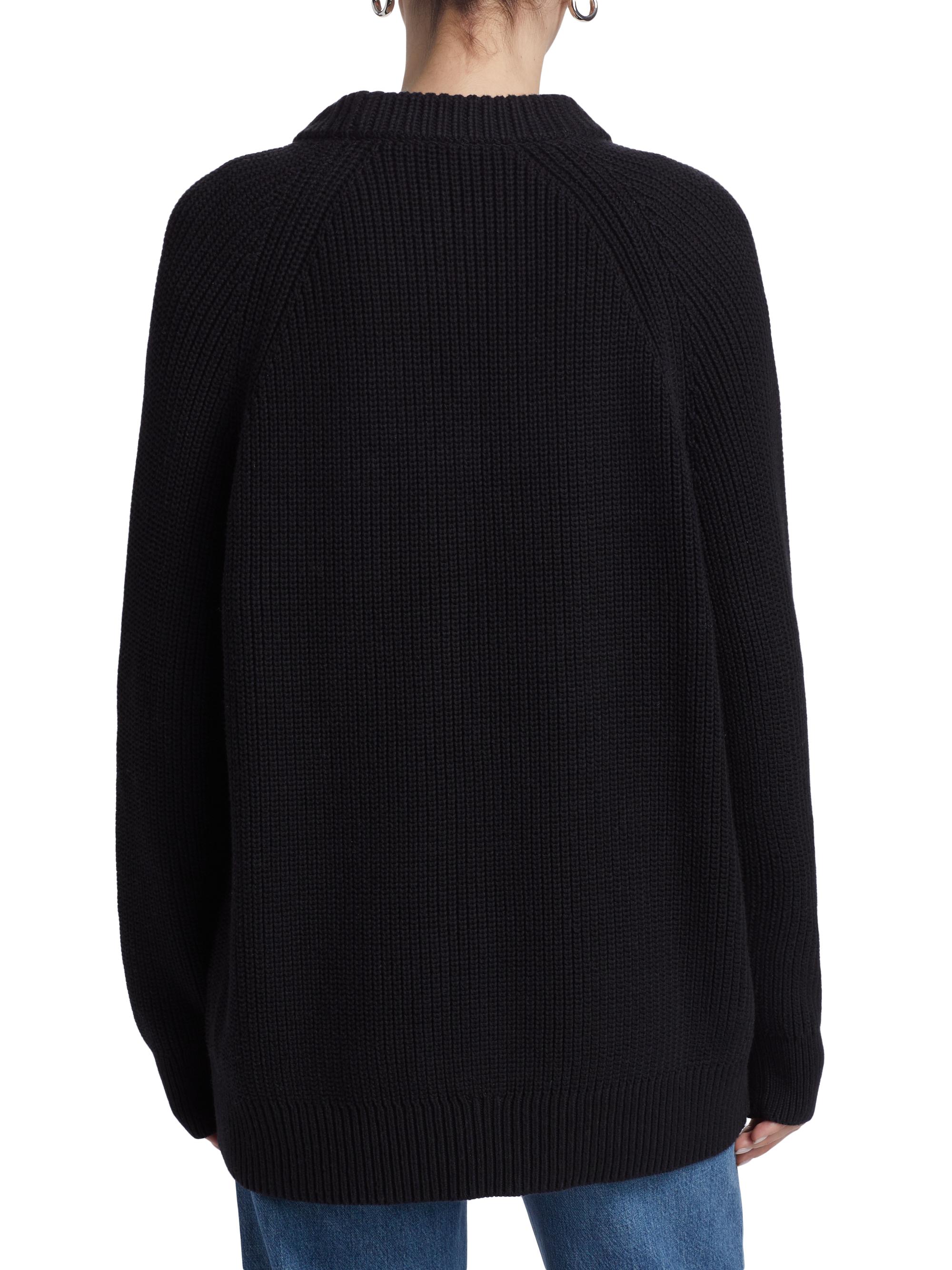 Jenni Kayne Oversized Cotton Fisherman Sweater | Saks Fifth Avenue