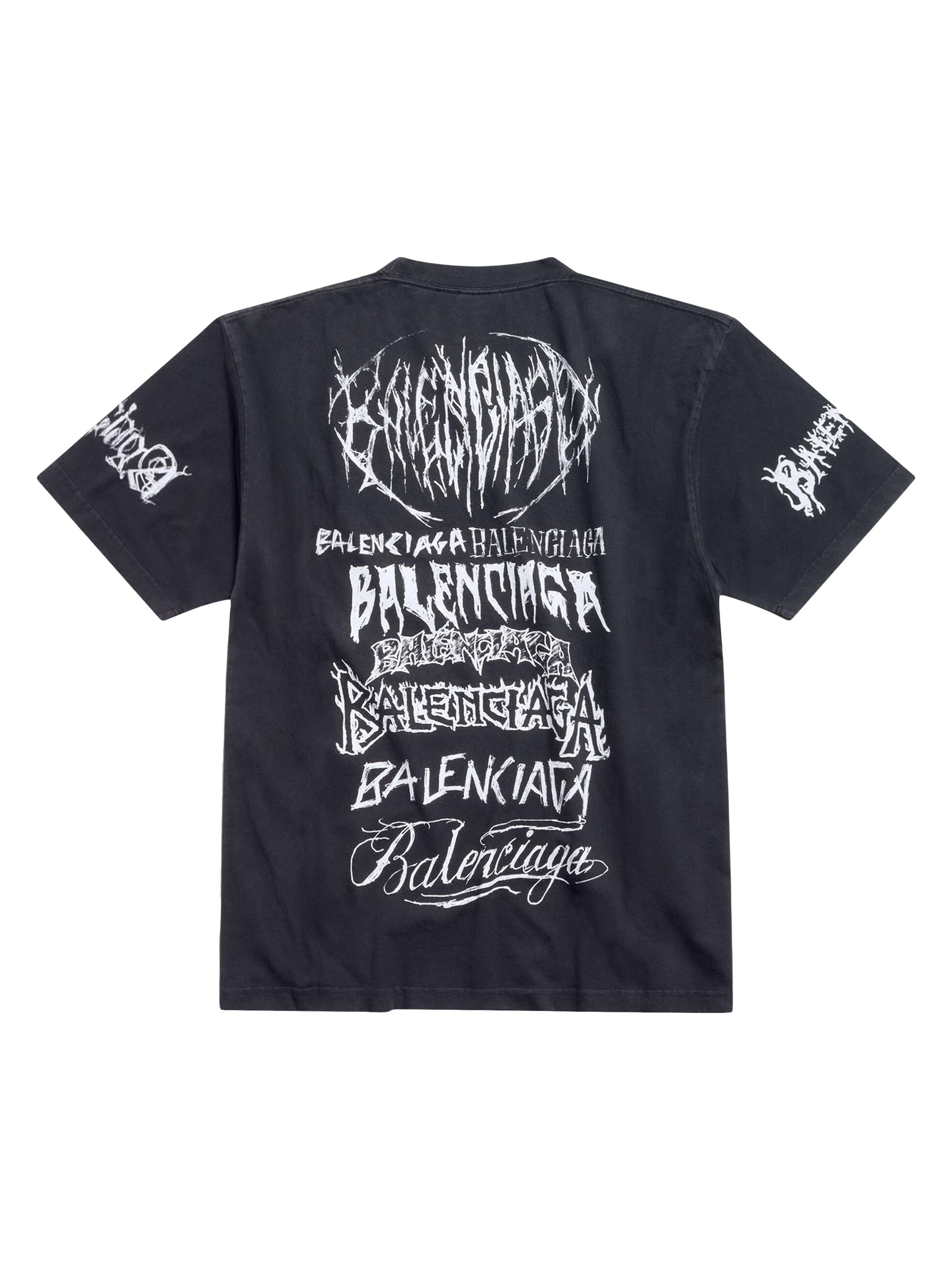 Balenciaga Diy l Tシャツ Balenciaga DIY Metal Large Fit T-Shirt | Saks Fifth Avenue