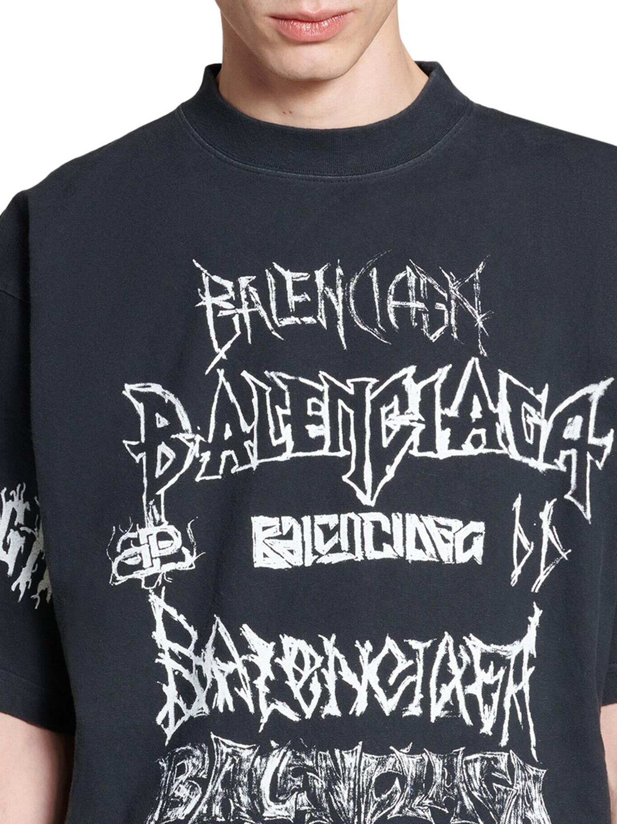 Balenciaga DIY Metal Large Fit T-Shirt | Saks Fifth Avenue
