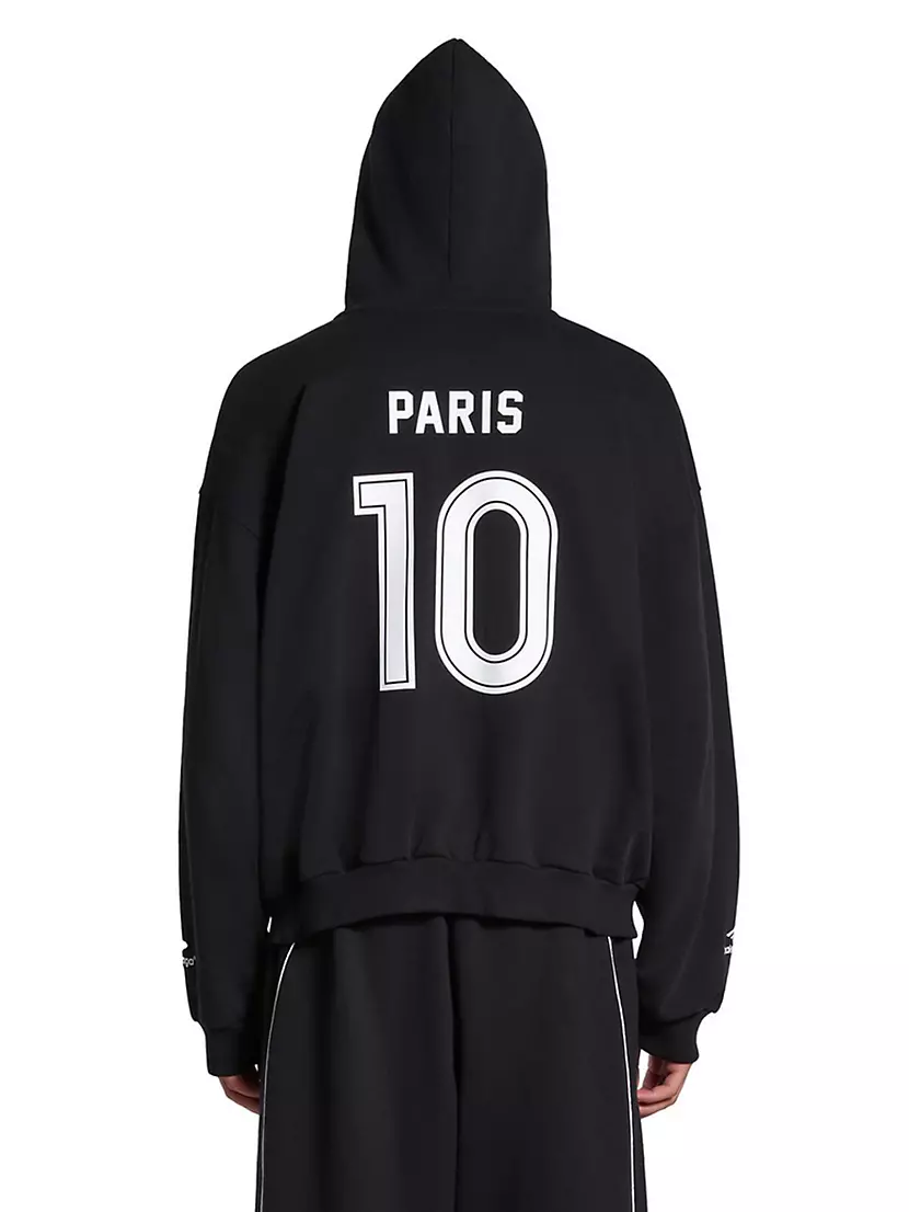 Paris Soccer Medium Fit Zip-Up Hoodie