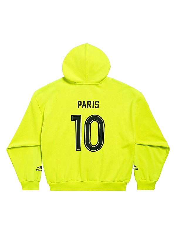 Shop Balenciaga Paris Soccer Medium Fit Zip-Up Hoodie | Saks Shop Balenciaga Paris Soccer Medium Fit Zip-Up Hoodie | Saks