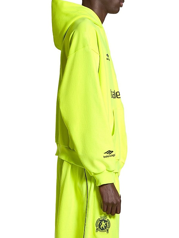 Shop Balenciaga Paris Soccer Medium Fit Zip-Up Hoodie | Saks Shop Balenciaga Paris Soccer Medium Fit Zip-Up Hoodie | Saks