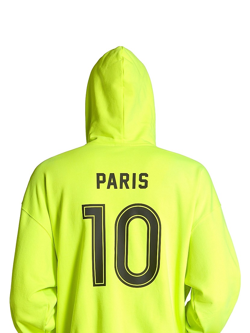 Shop Balenciaga Paris Soccer Medium Fit Zip-Up Hoodie | Saks Shop Balenciaga Paris Soccer Medium Fit Zip-Up Hoodie | Saks