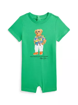 Romper POLO RALPH LAUREN Kids color Beige