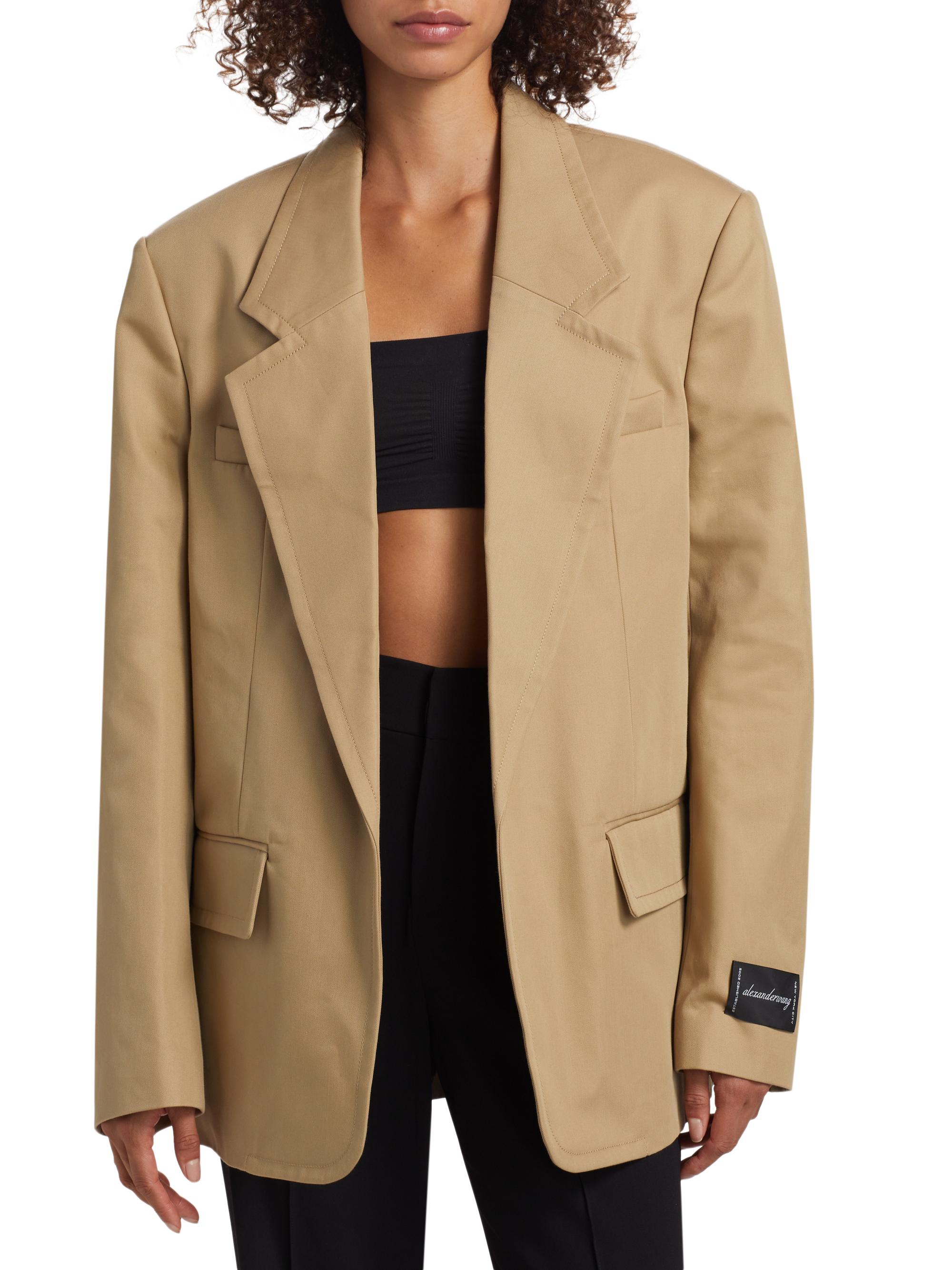 Alexander Wang Oversized Boxy Blazer | Saks Fifth Avenue