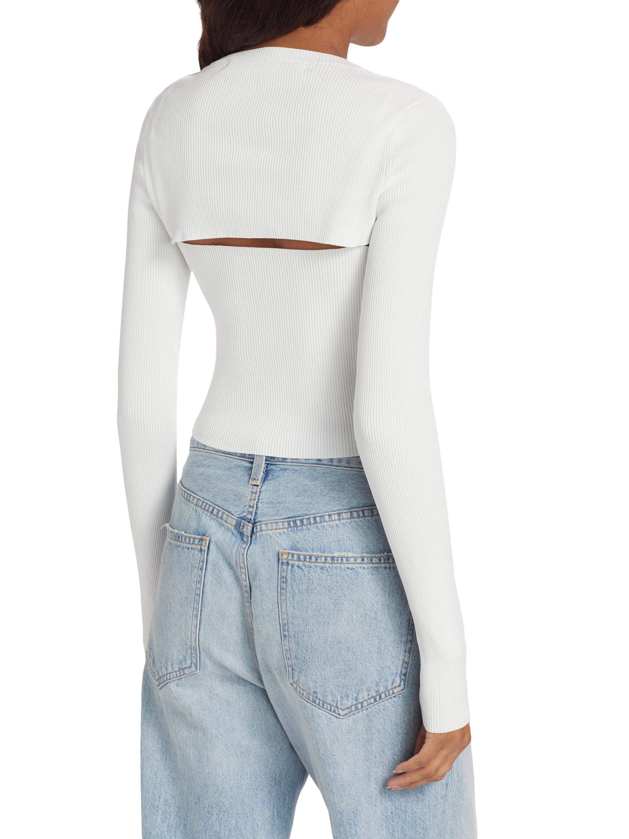 Alexander Wang Cropped 2-Piece Cardigan Set | Saks Fifth Avenue