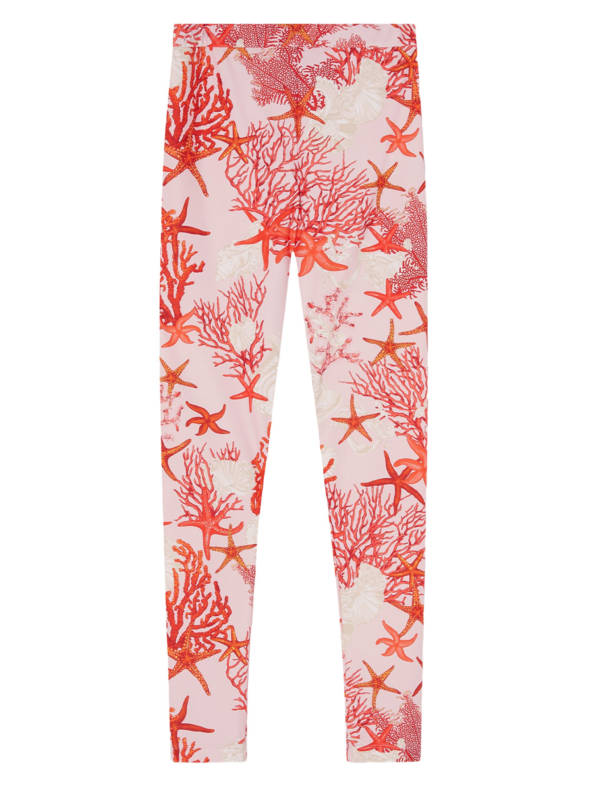 Versace Women's Under The Sea Leggings - Dusty Rose Coral