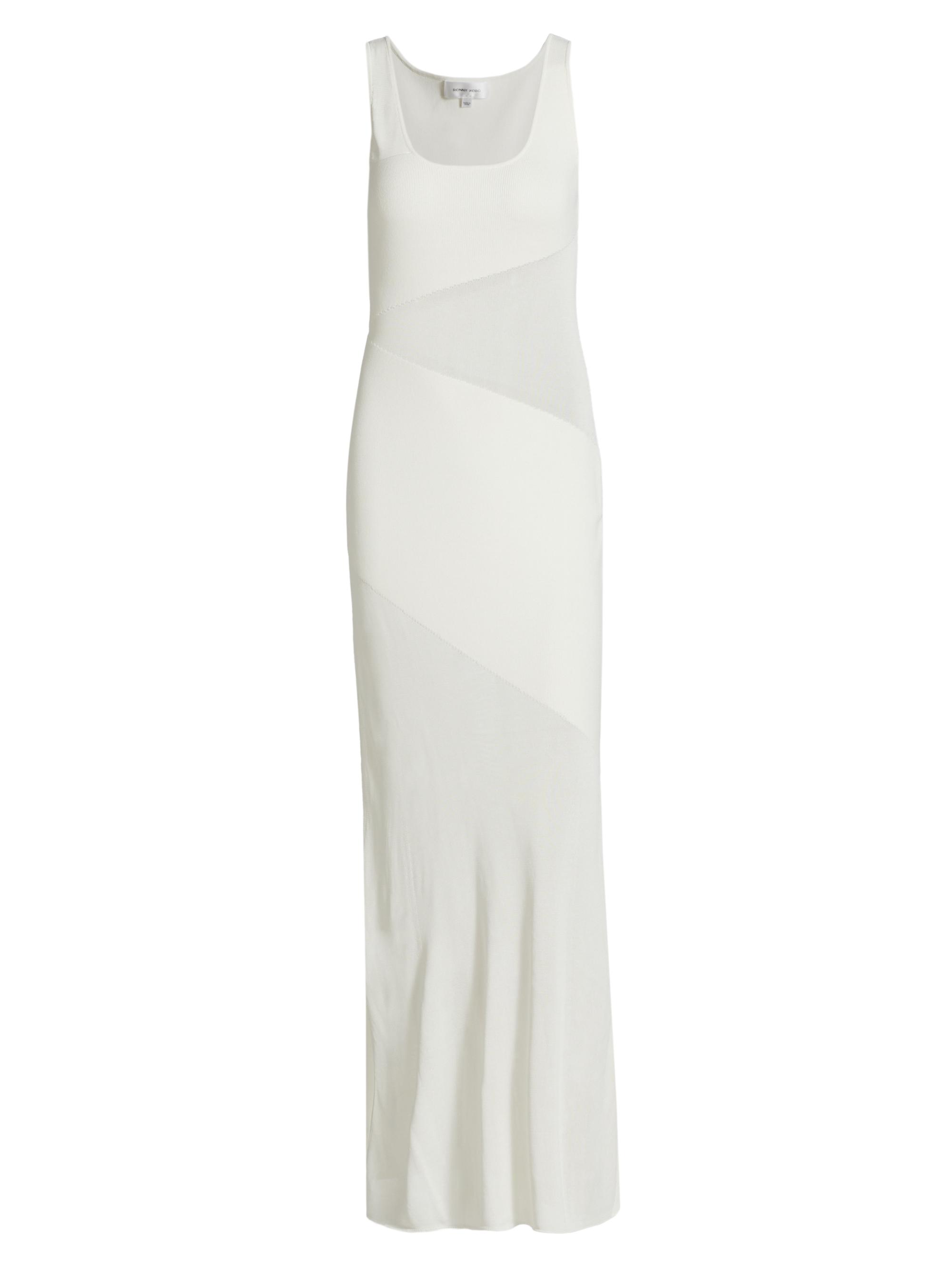 Ronny Kobo Women's Adica Knit Maxi Dress - Optic White