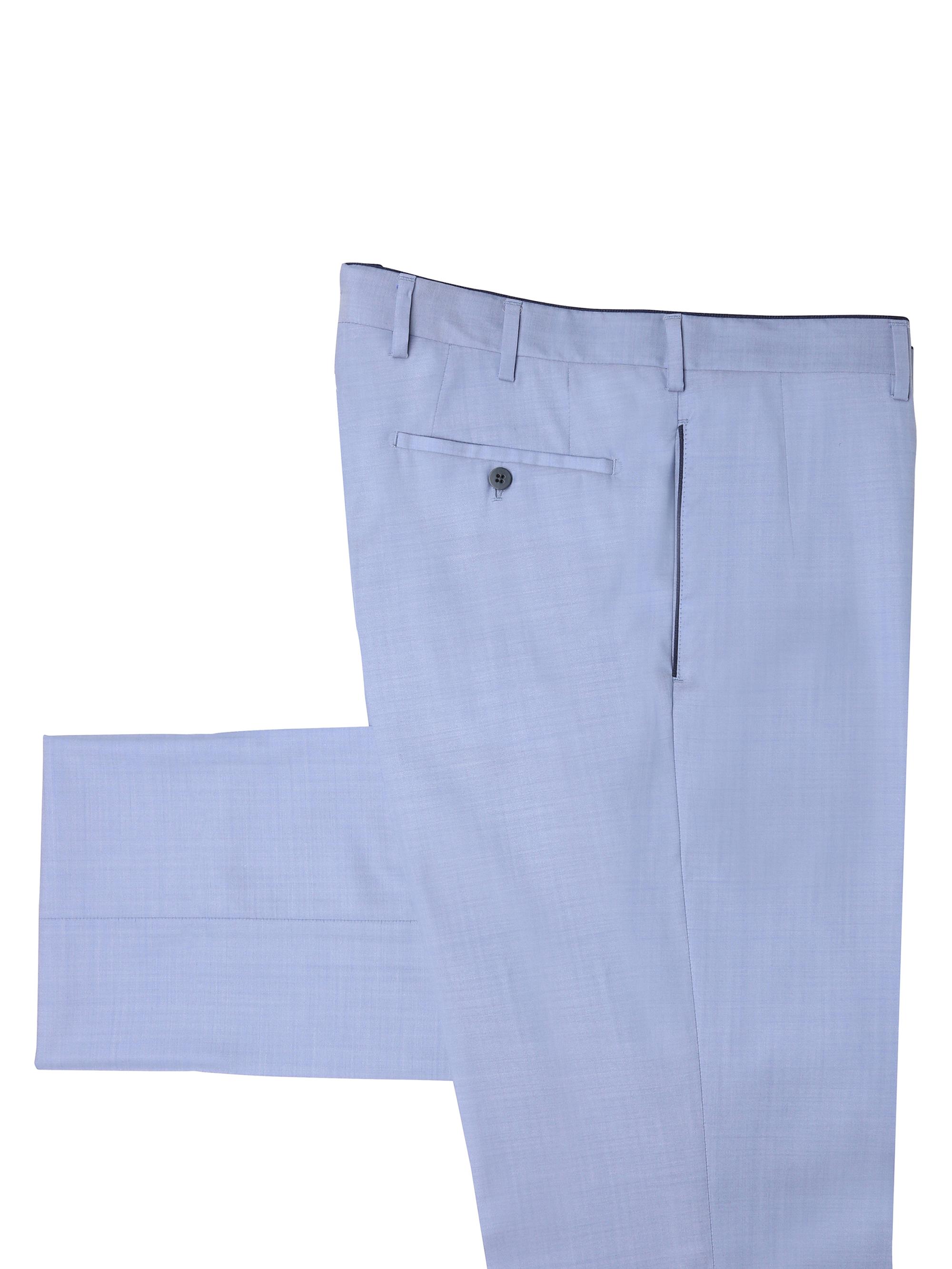 Stefano Ricci Men's Tailored Trousers - Blue