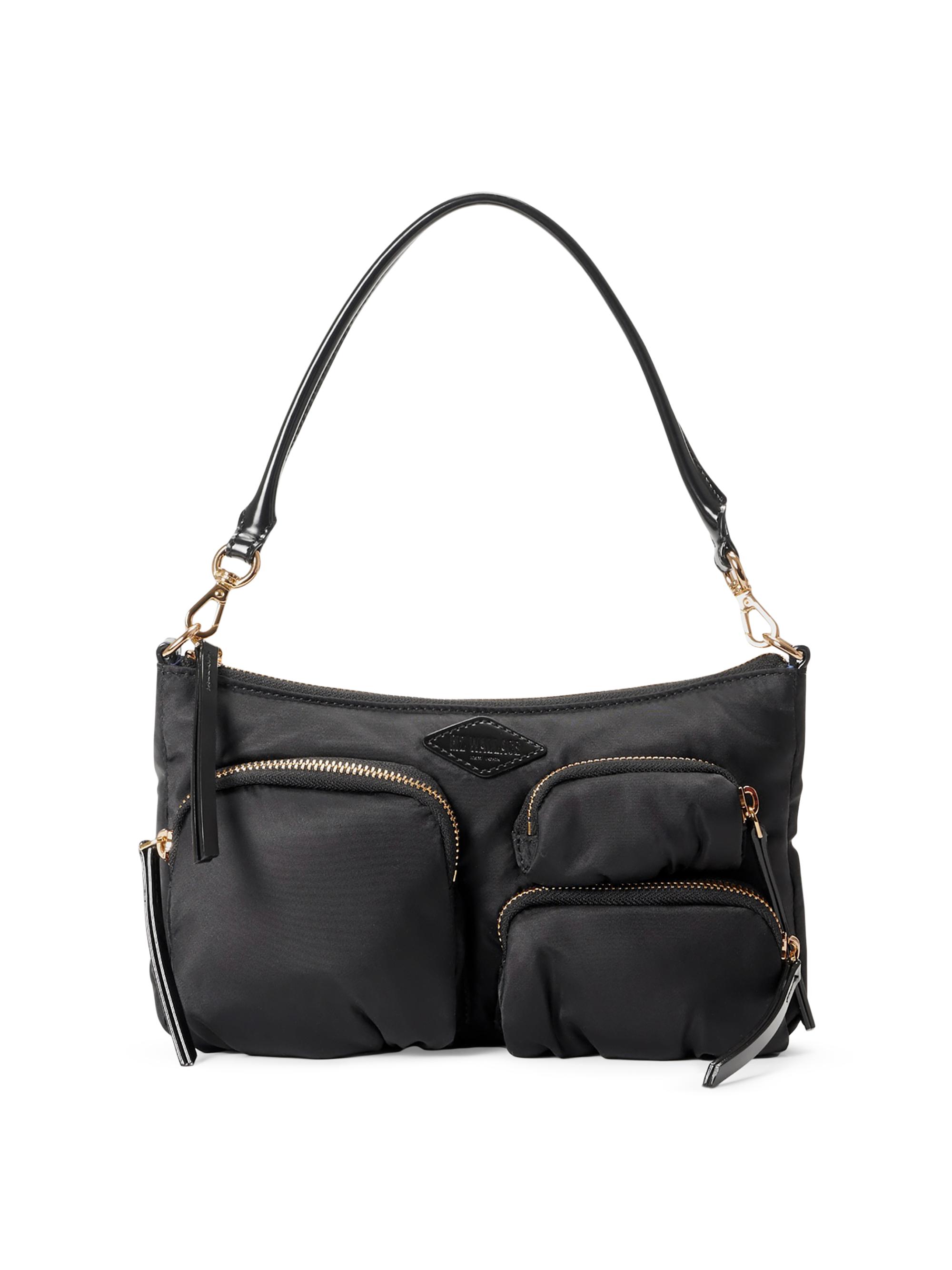 MZ Wallace Women's Chelsea Petite Shoulder Bag - Black