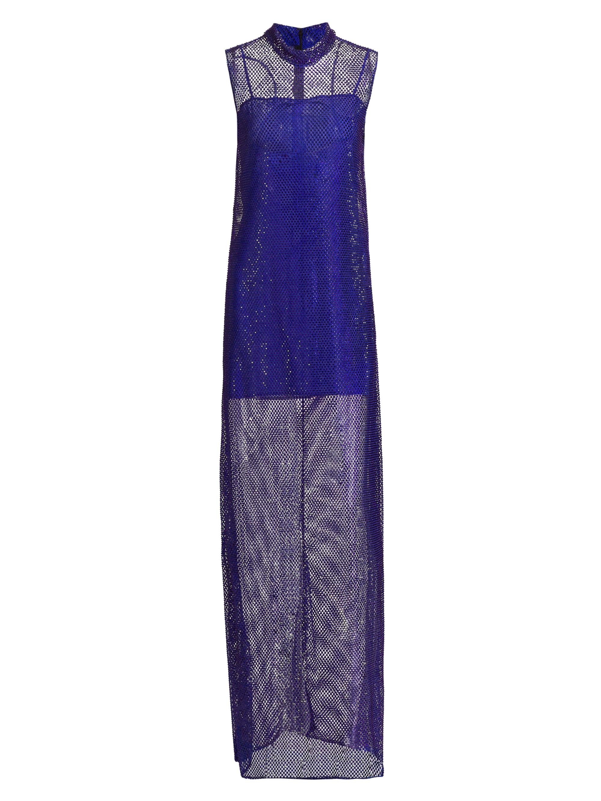 Stella McCartney Women's Hotfix Rhinestone Gown - Cobalt Blue