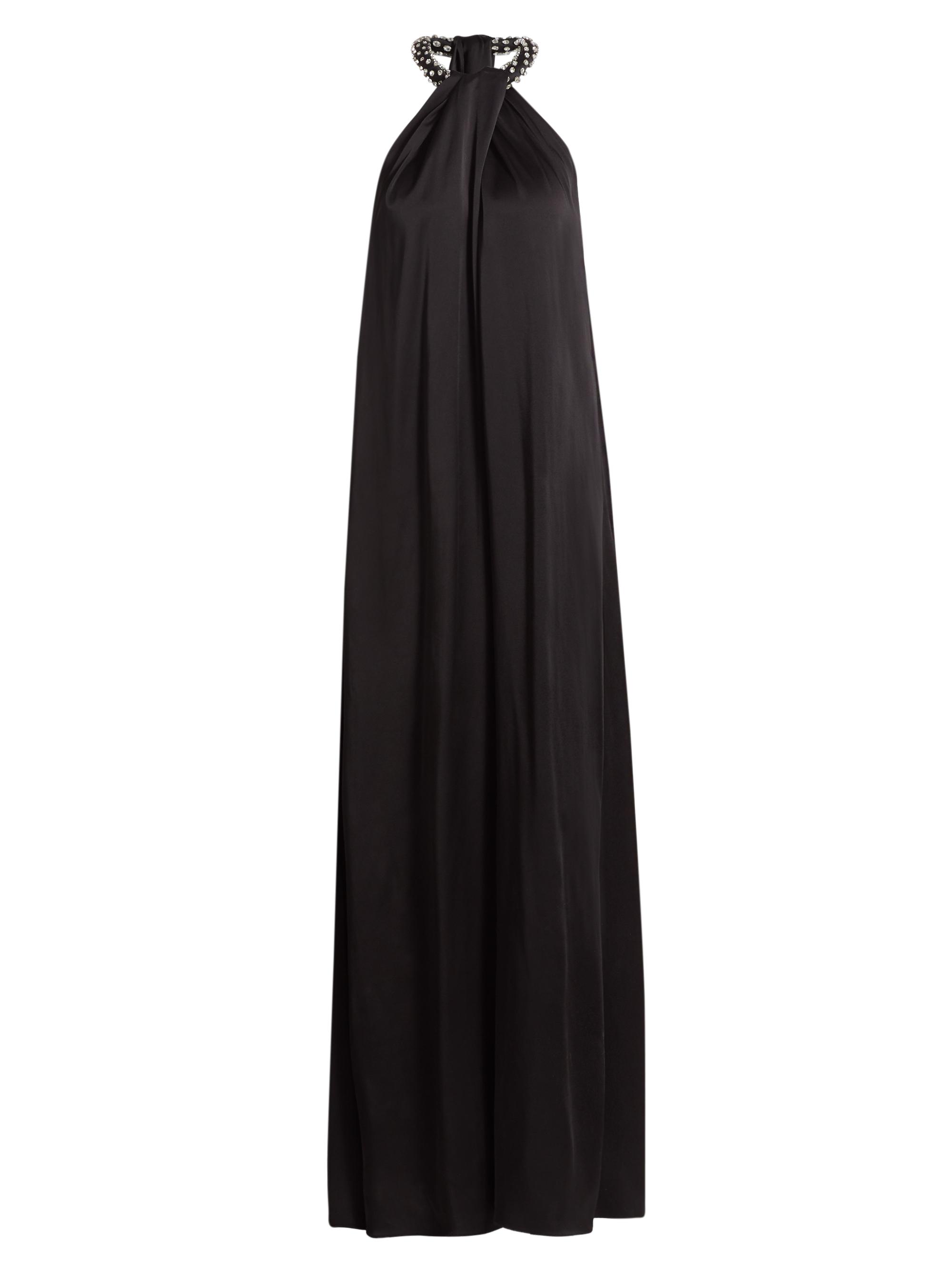 slim fit dress slacks STELLA MCCARTNEY STUDDED CUT-OUT HALTER MIDI DRESS  TheLuxeLend