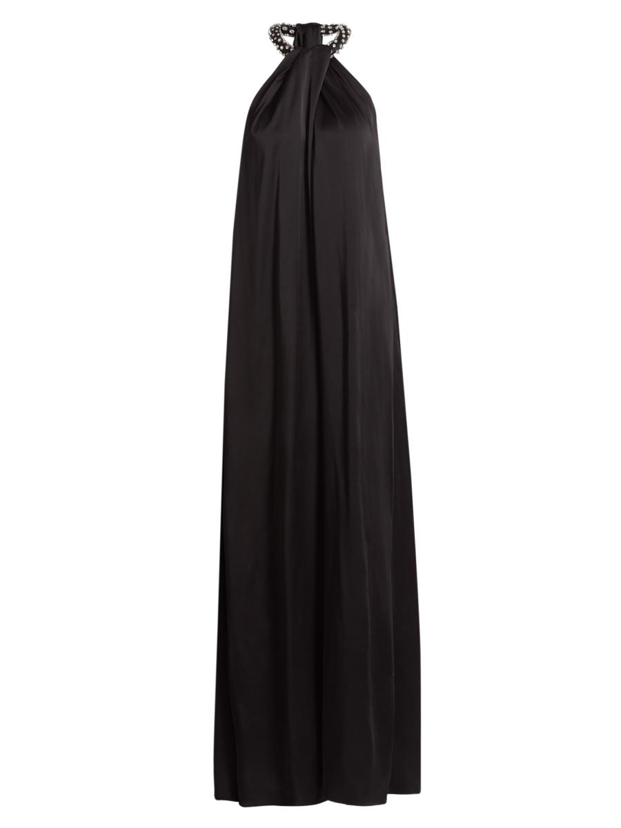 Stella McCartney Halterneck Satin Gown | Saks Fifth Avenue