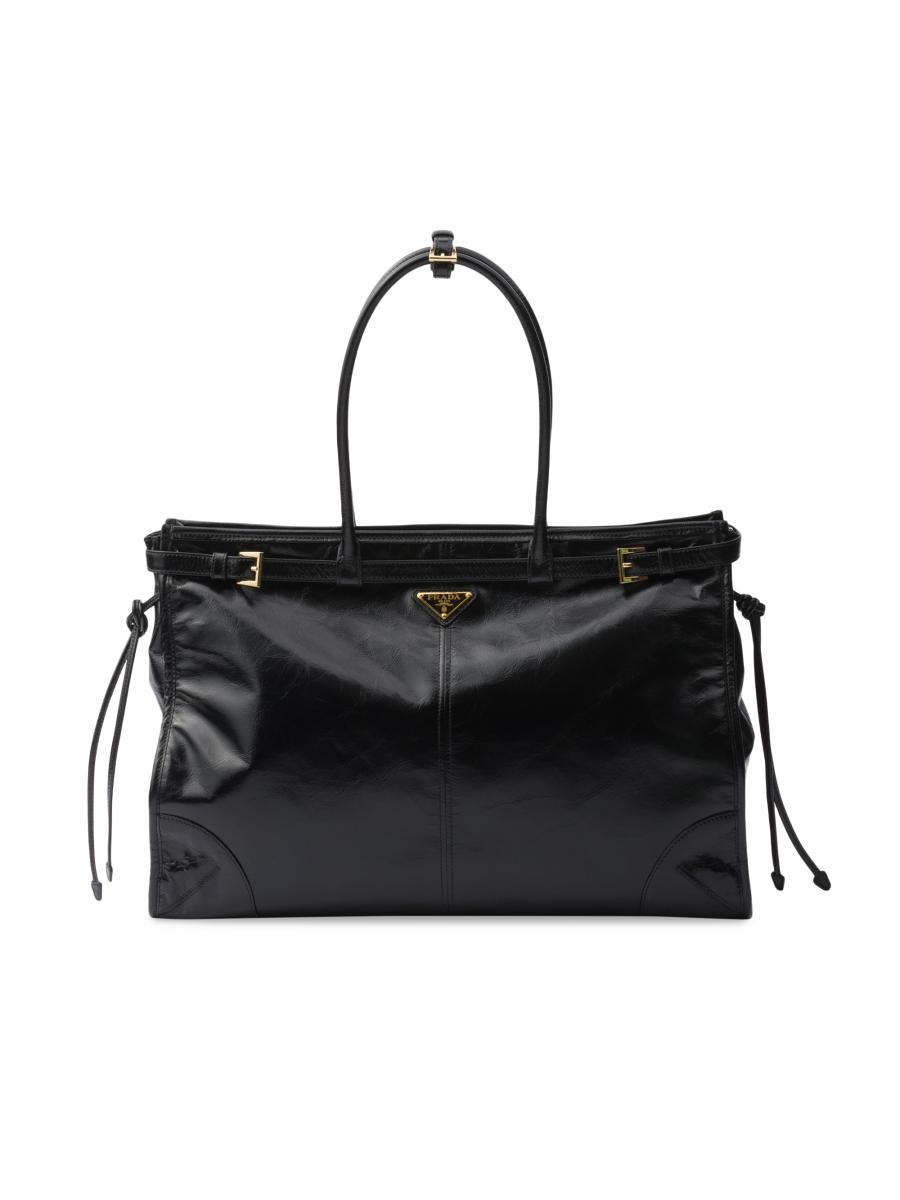 【PRADA】BONNIE LARGE LEATHER HANDBAG 0400020888118_BLACK?wid=900