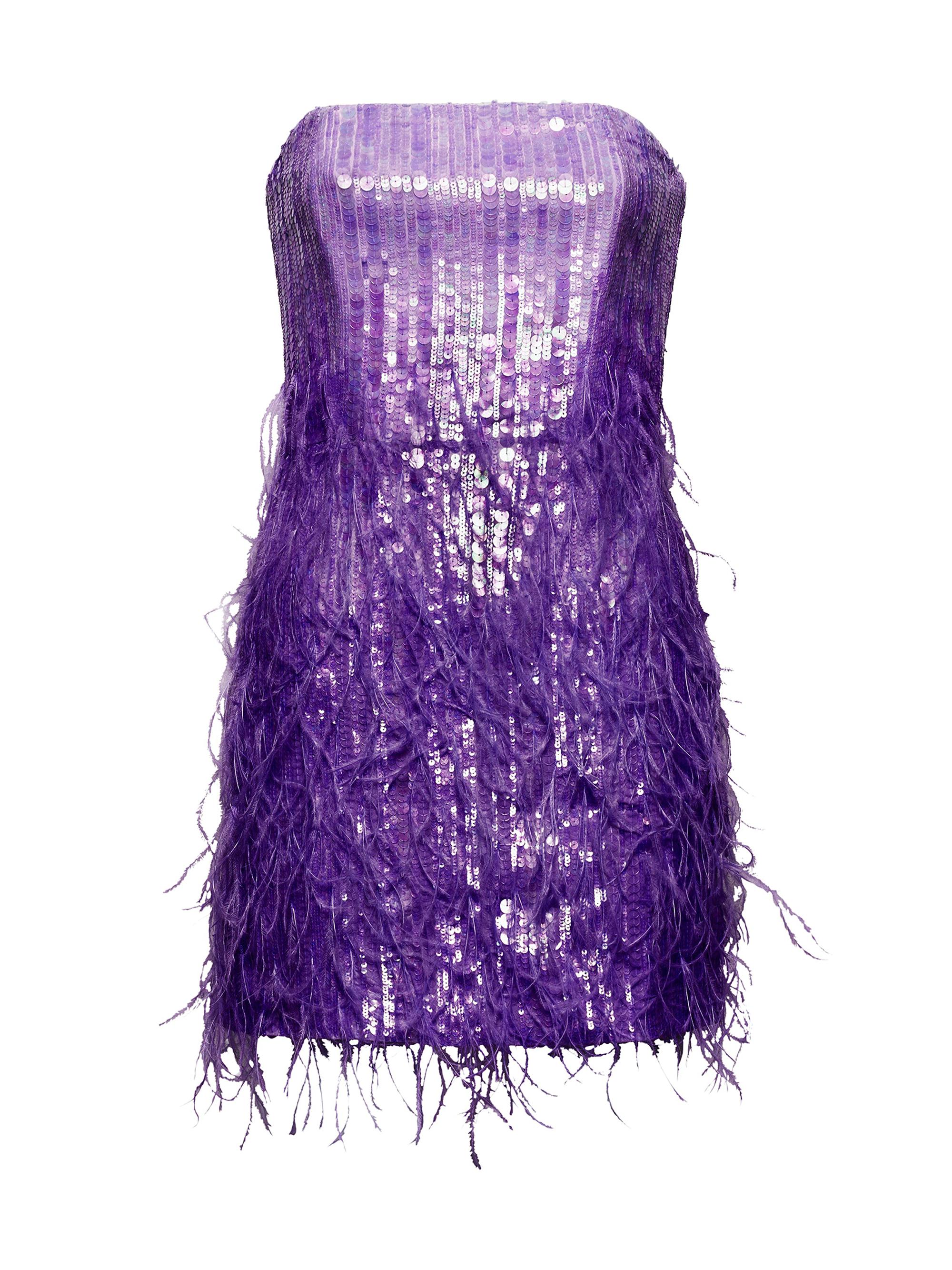 Retrofête Women's Anastasia Dress - Ultra Violet