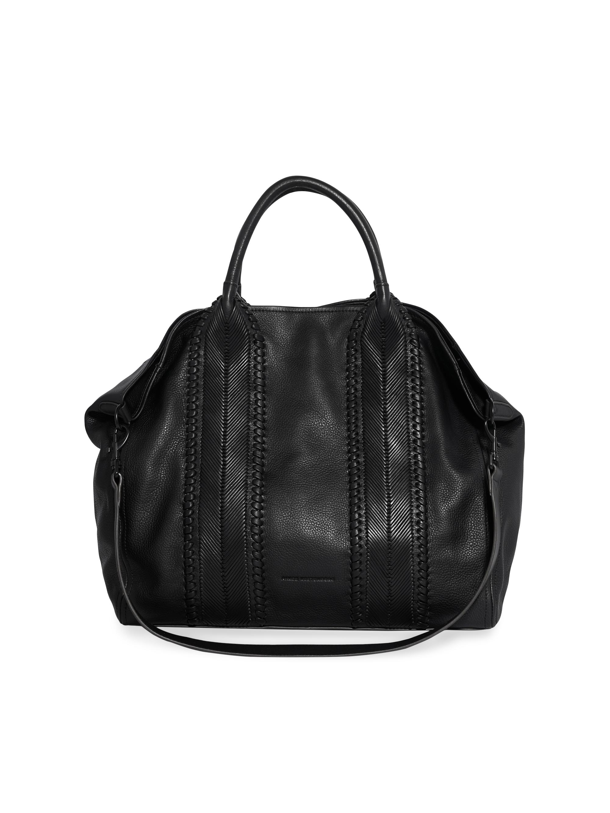 Aimee Kestenberg Women's All for Love Leather Convertible Tote - Black