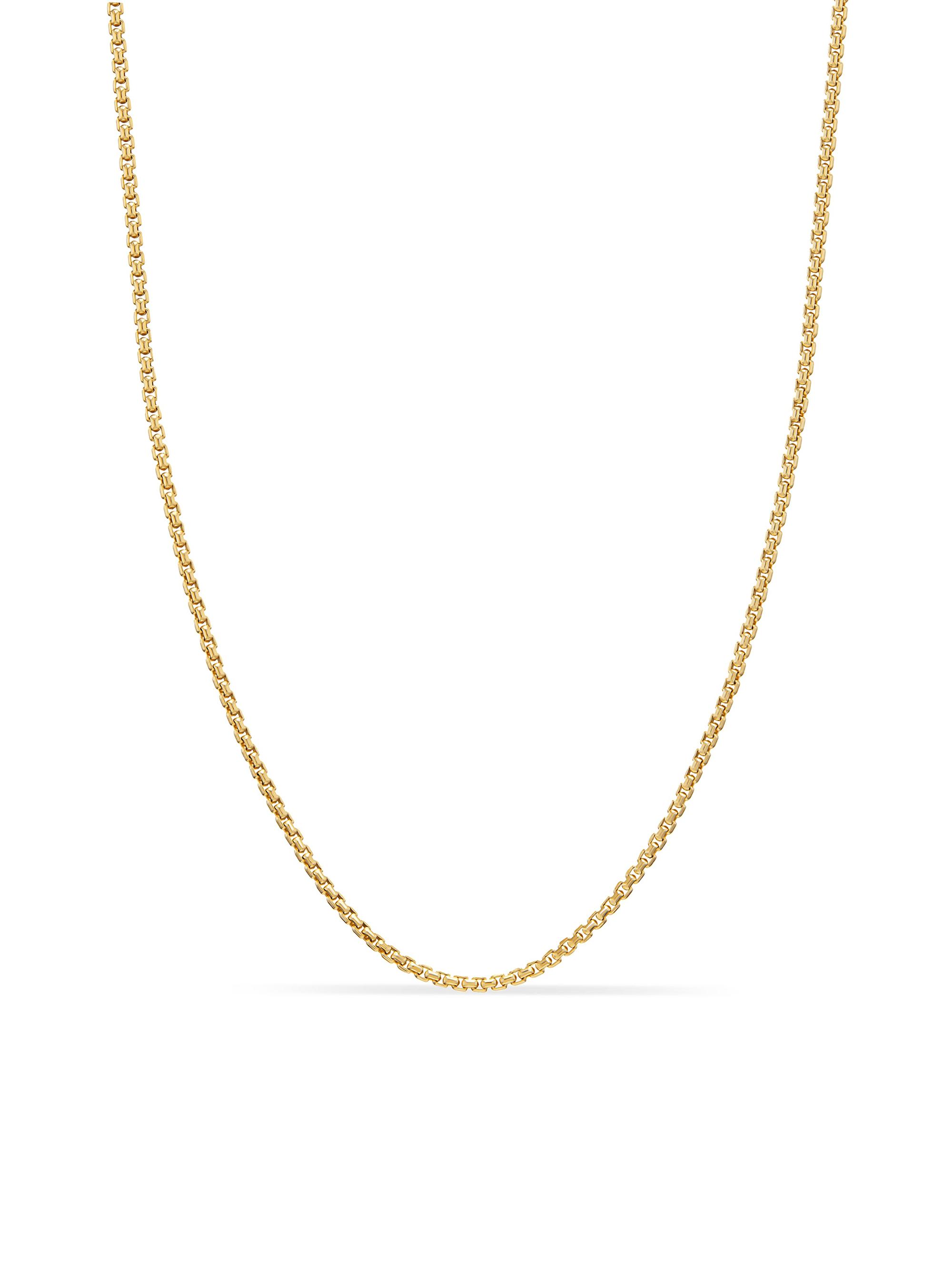 Oradina 18K Yellow Solid Gold Venice Link Necklace | Saks Fifth Avenue