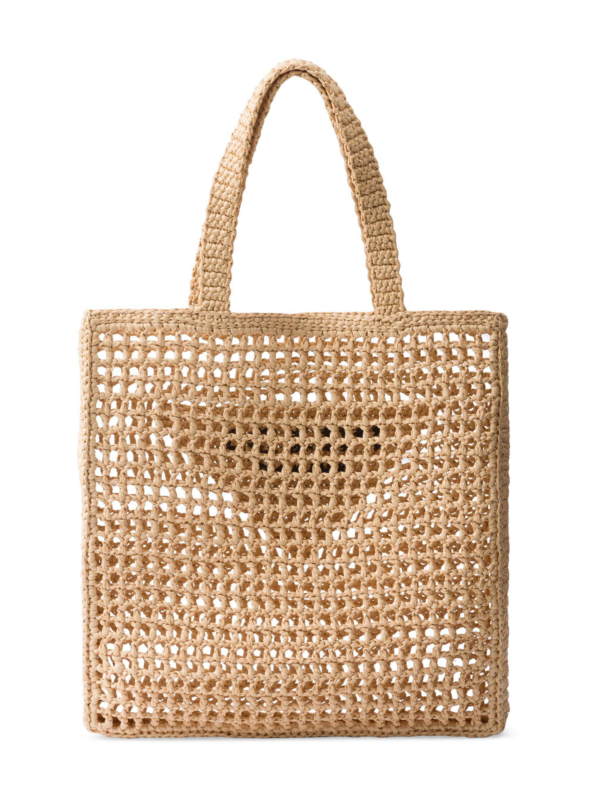 Prada Large Crochet Tote Bag | Saks Fifth Avenue