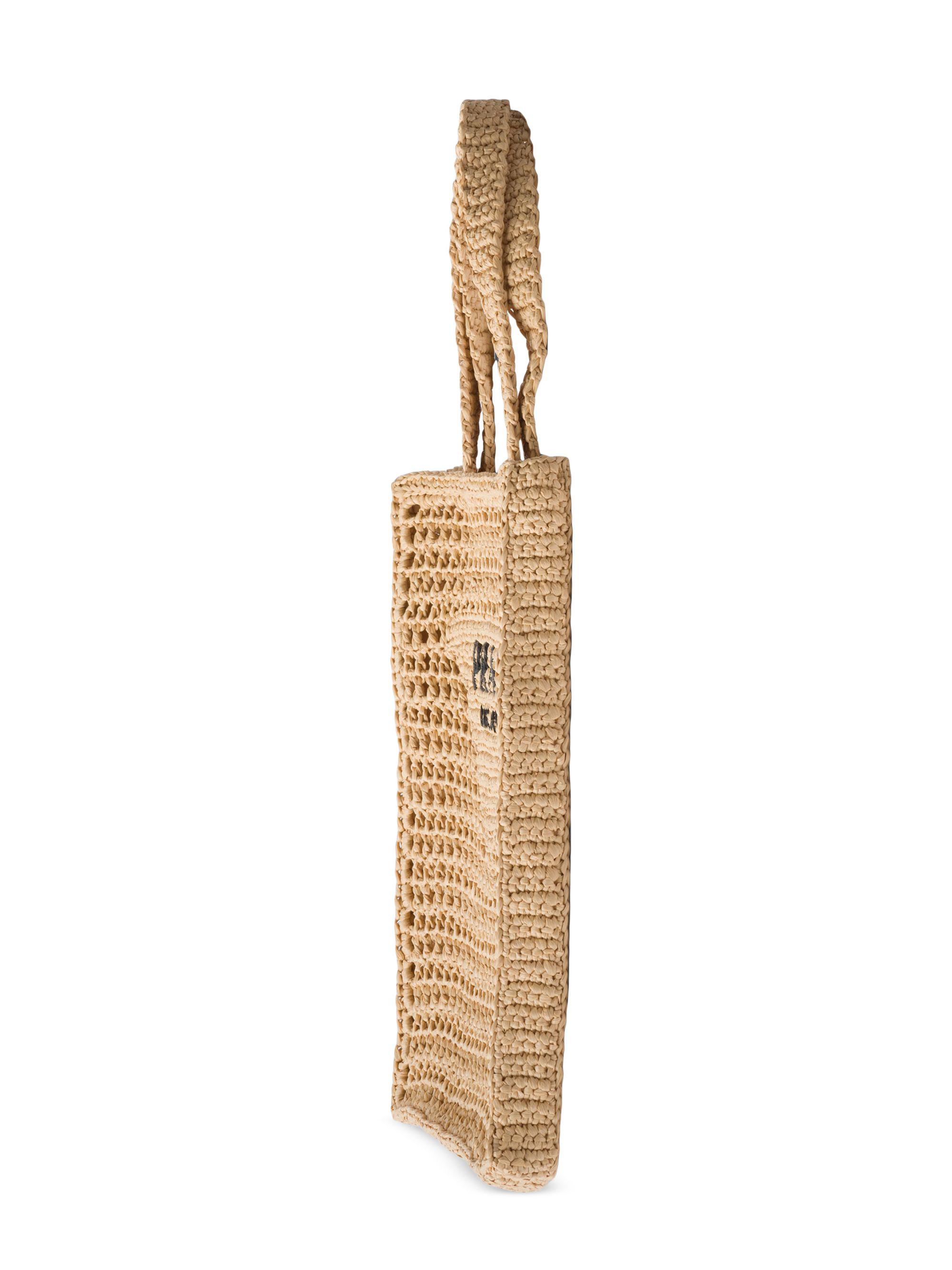 Prada Large Crochet Tote Bag | Saks Fifth Avenue