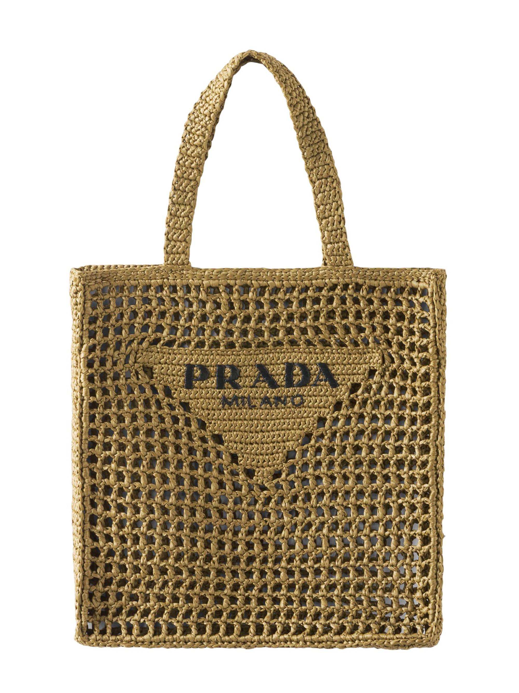 Prada Small Crochet Tote Bag | Saks Fifth Avenue