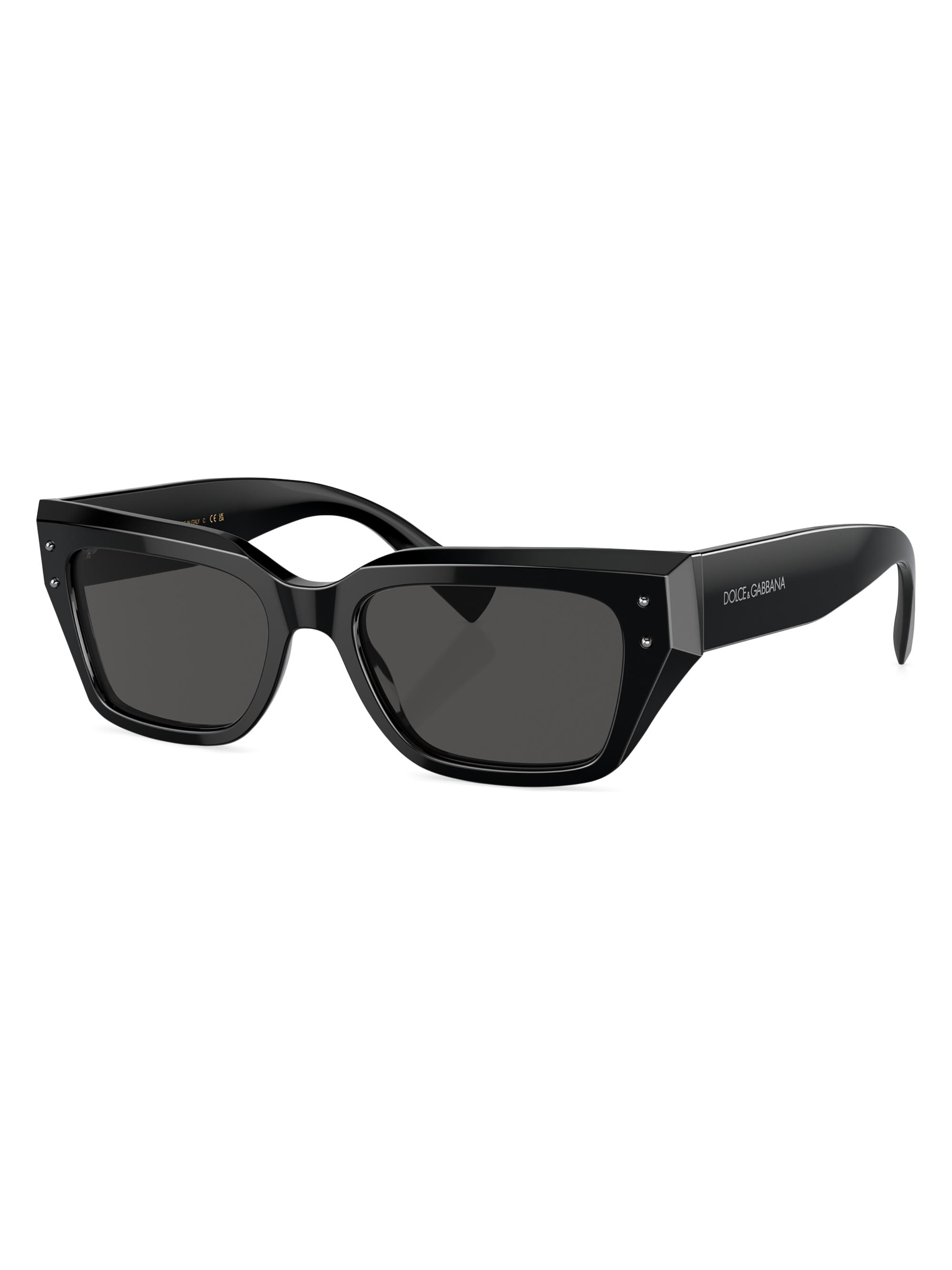 K*様 【定価42万】 Dolce & Gabbana 05SS 超名作 レザー Dolce&Gabbana 52MM Square Sunglasses | Saks Fifth Avenue