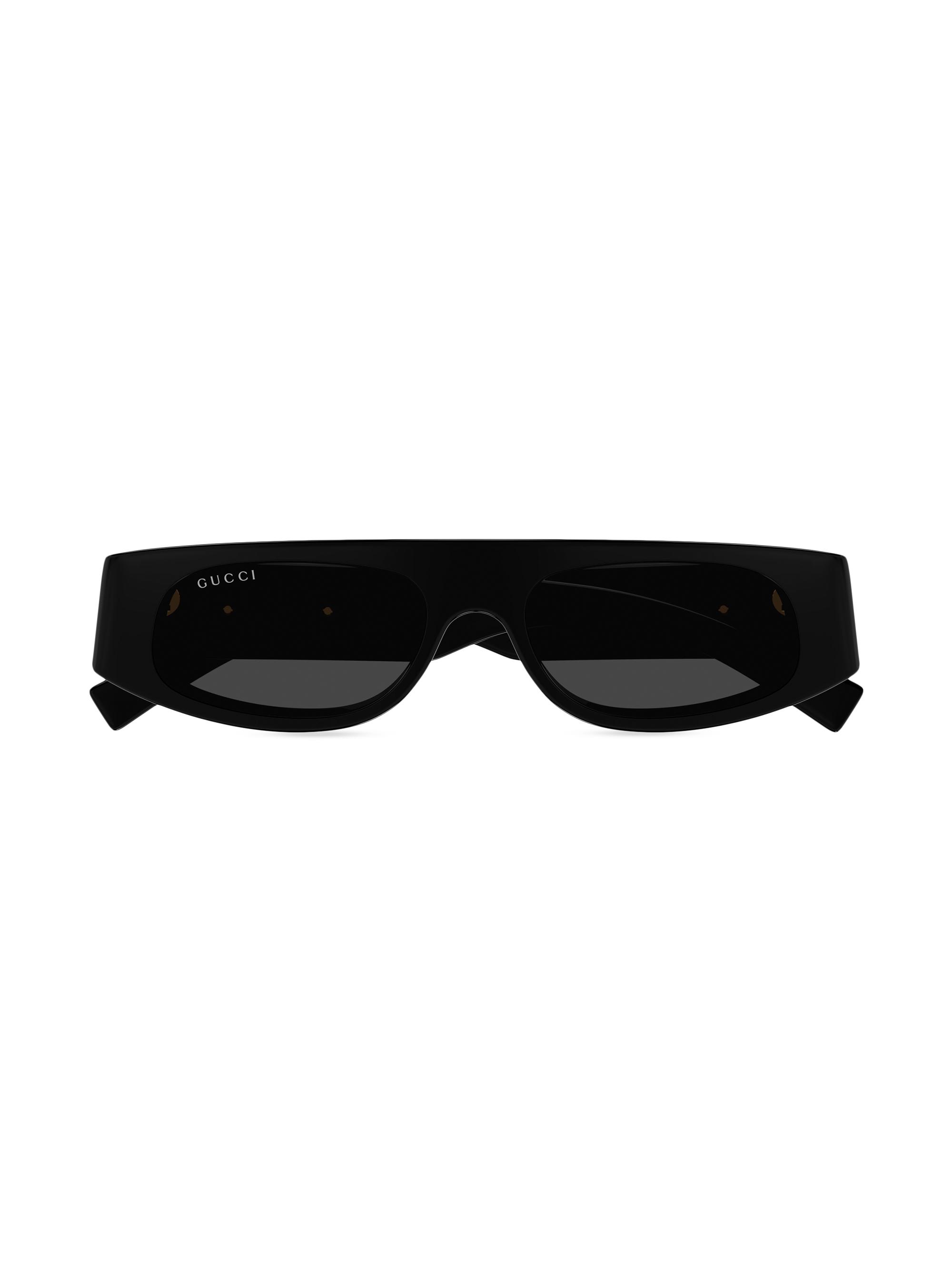 Gucci Black Geometric Sunglasses