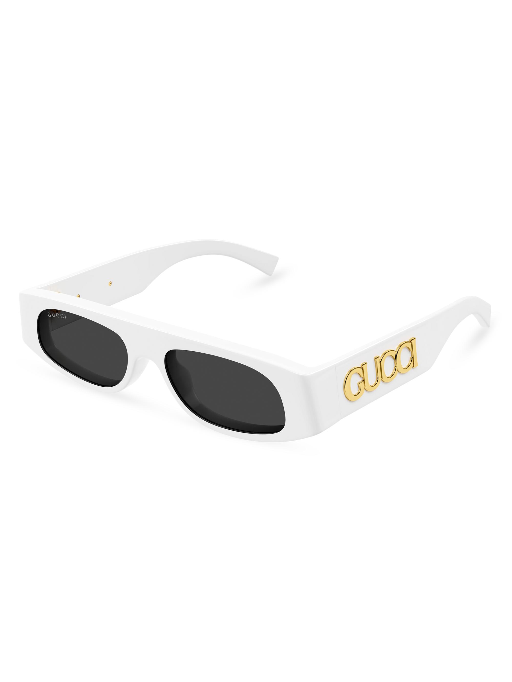 Gucci Hailey 54MM Rectangular Sunglasses | Saks Fifth Avenue