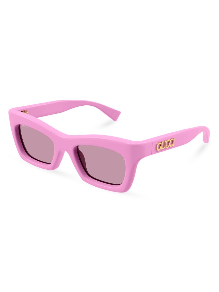 Shop Gucci Fashion Show Ancora 50MM Cat-Eye Sunglasses Shop Gucci Fashion Show Ancora 50MM Cat-Eye Sunglasses