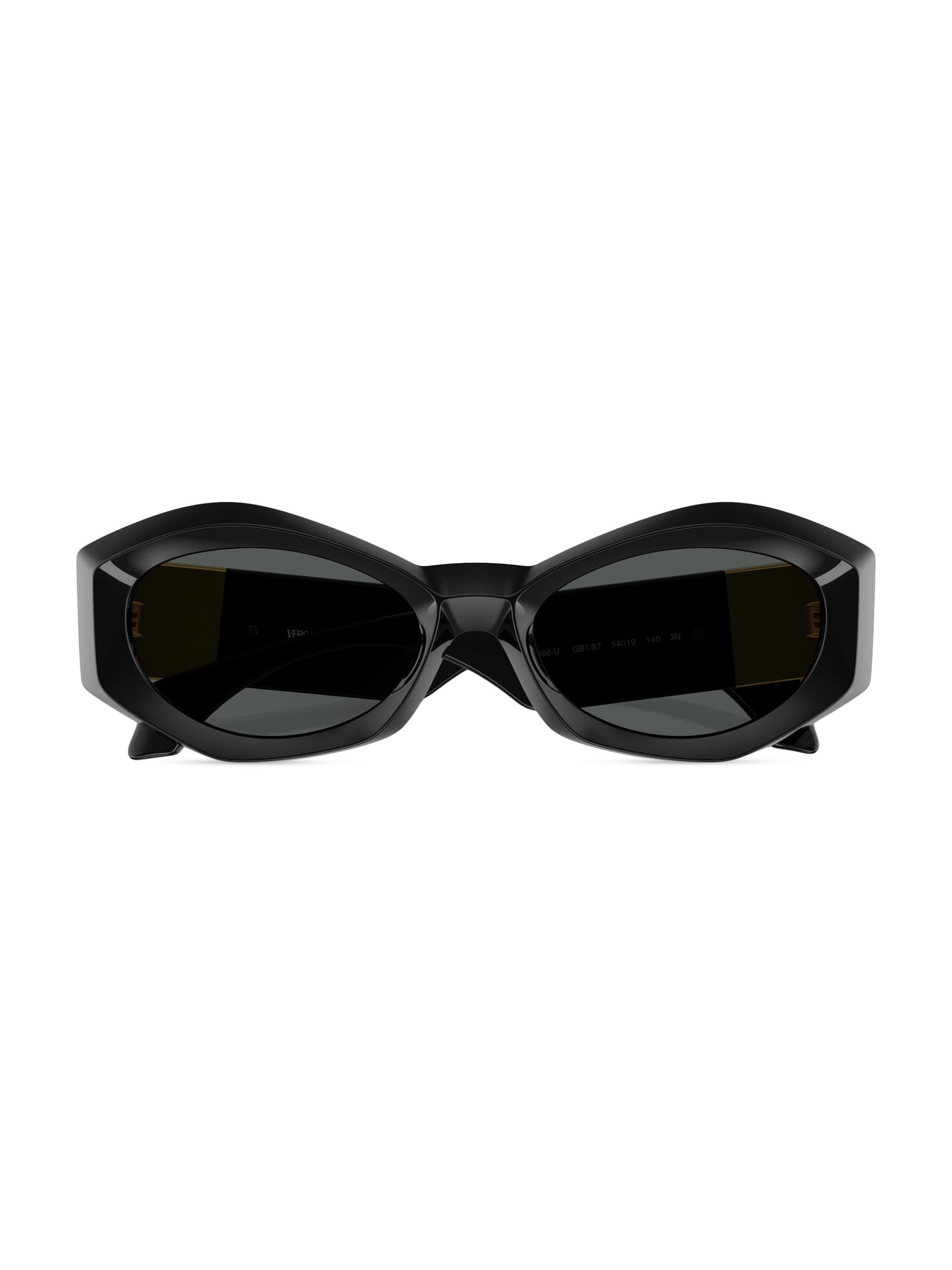 Versace 54MM Geometric Sunglasses | Saks Fifth Avenue