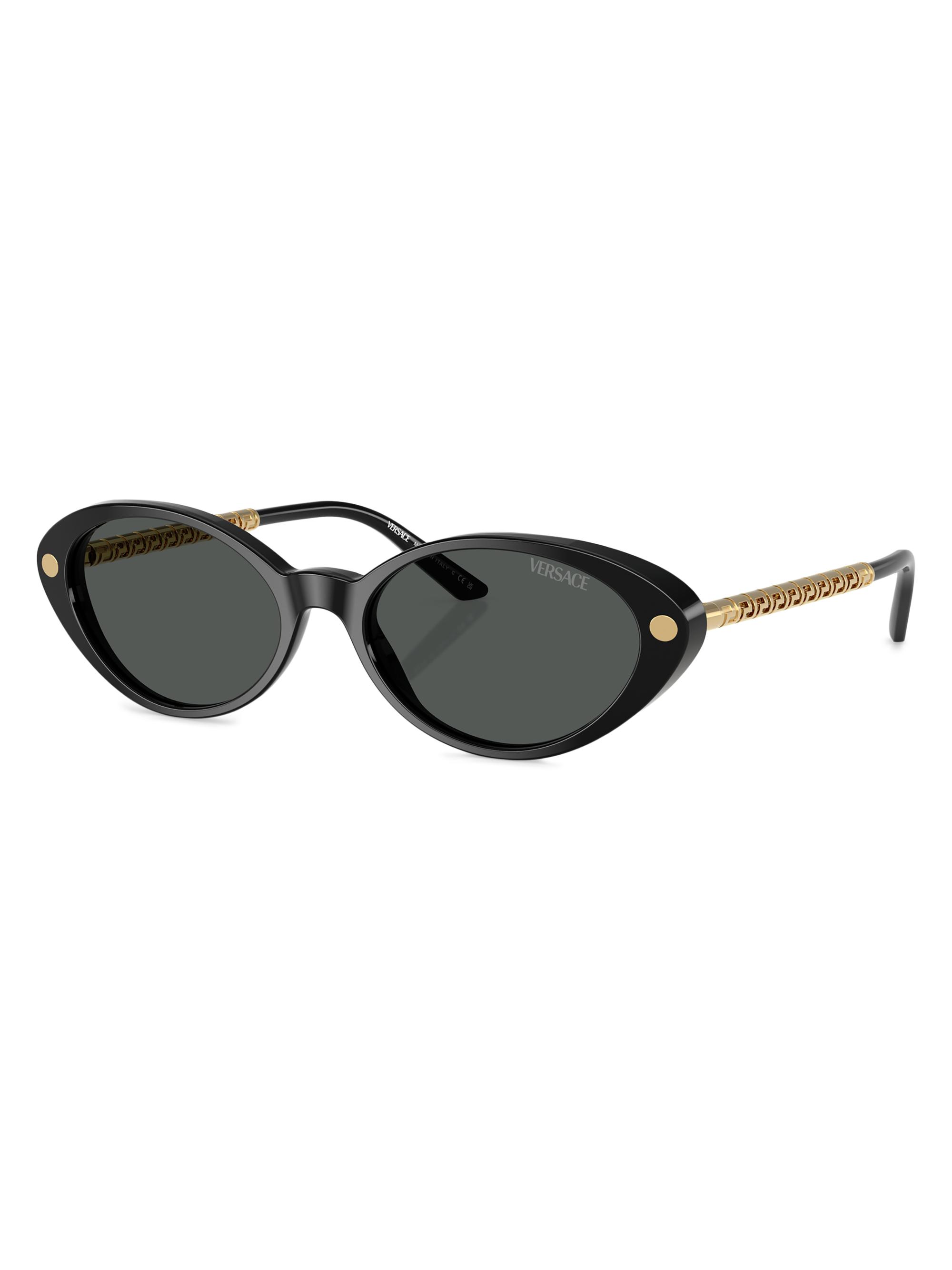 Versace 54MM Oval Sunglasses | Saks Fifth Avenue