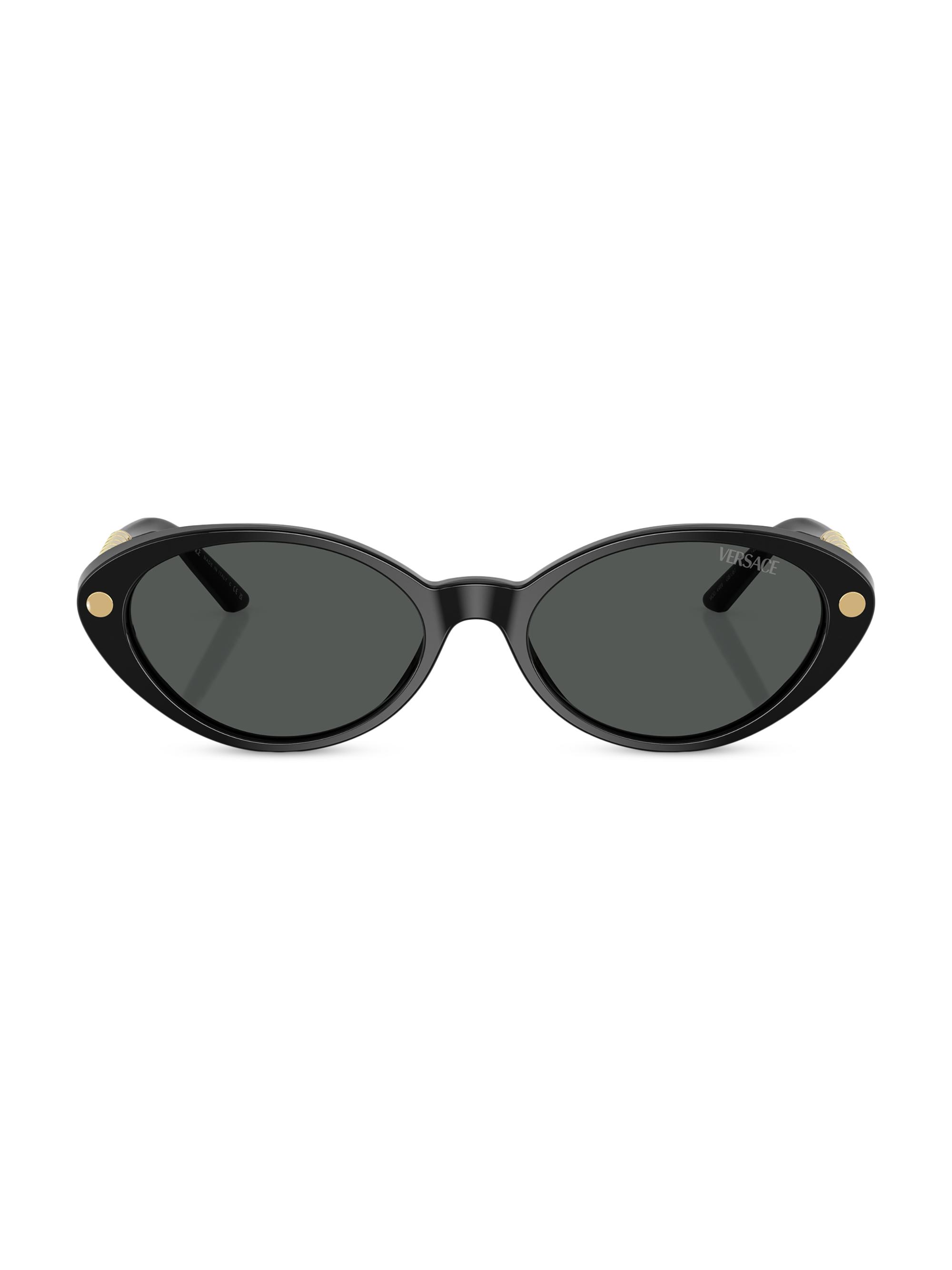 Versace 54MM Oval Sunglasses | Saks Fifth Avenue