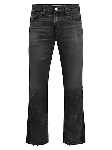 HUDSON Jeans Women's Bullocks High Rise Lace Up Super Skinny Jeans, Black  Coated, 24 : : Clothing, Shoes & Accessories