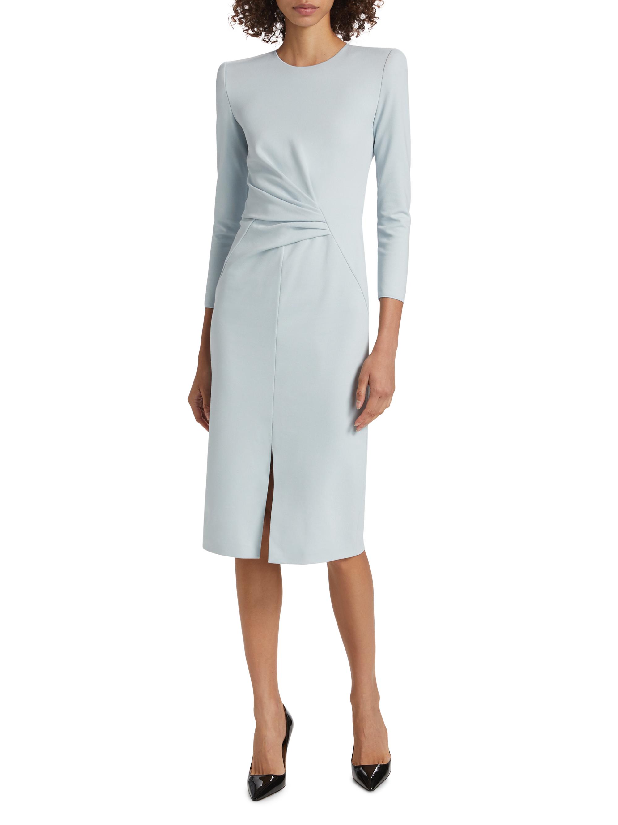 Giorgio Armani Gathered Jersey Dress | Saks Fifth Avenue
