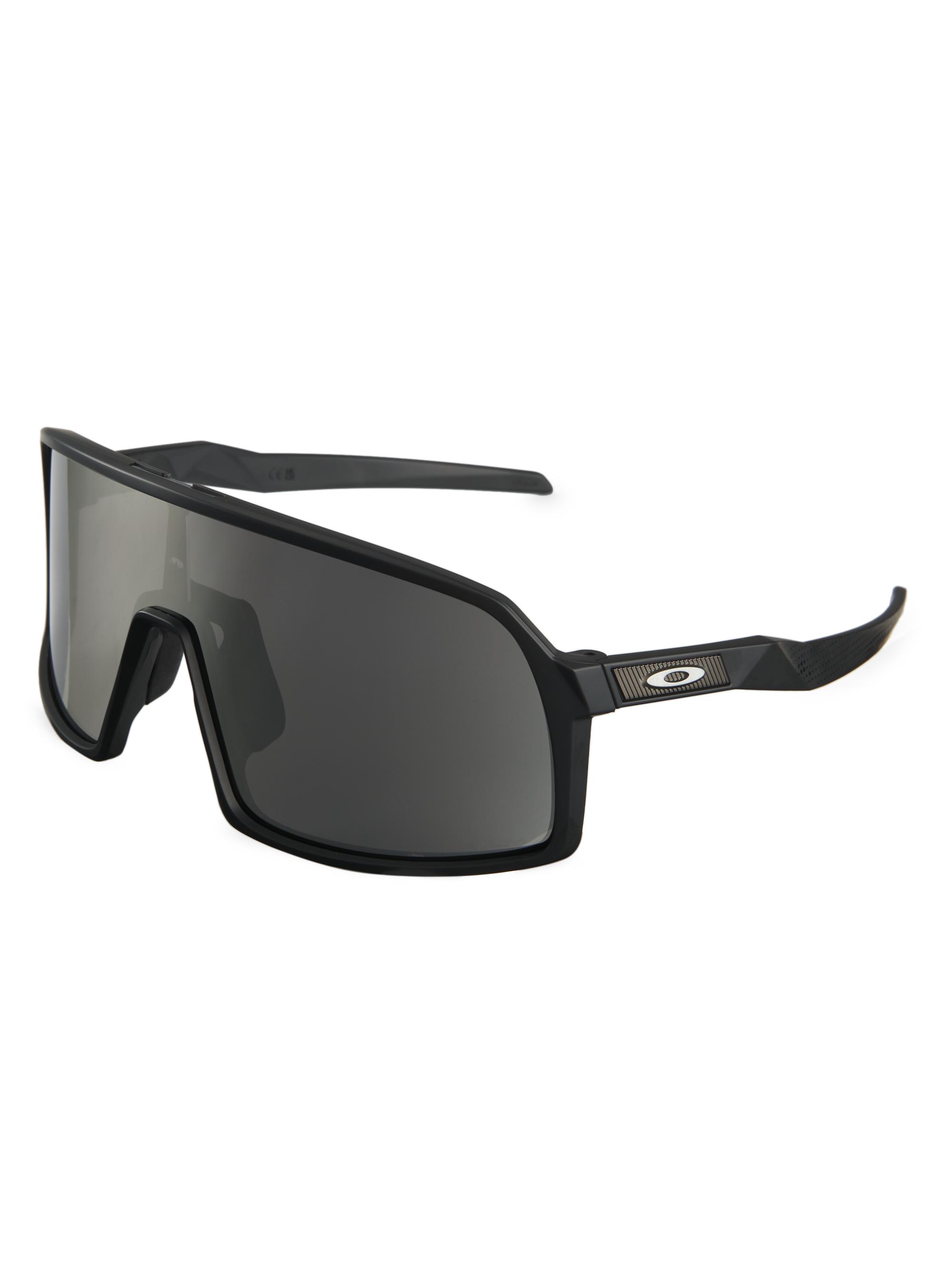 Oakley Men's utro  Rectangular Performance unglasseshiny Black Grey