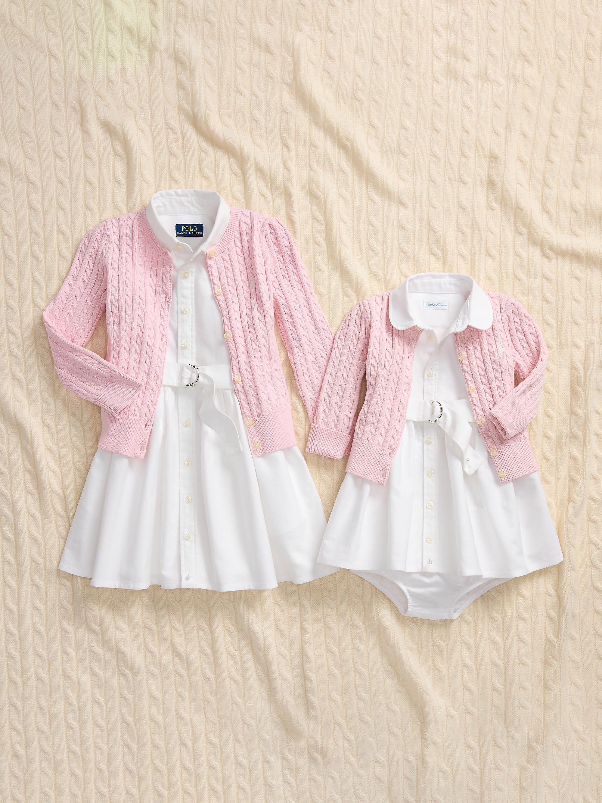 Polo Ralph Lauren Girl's Little Girl's & Girl's Classic Oxford Sleeveless Shirtdress | Thumbnail 6