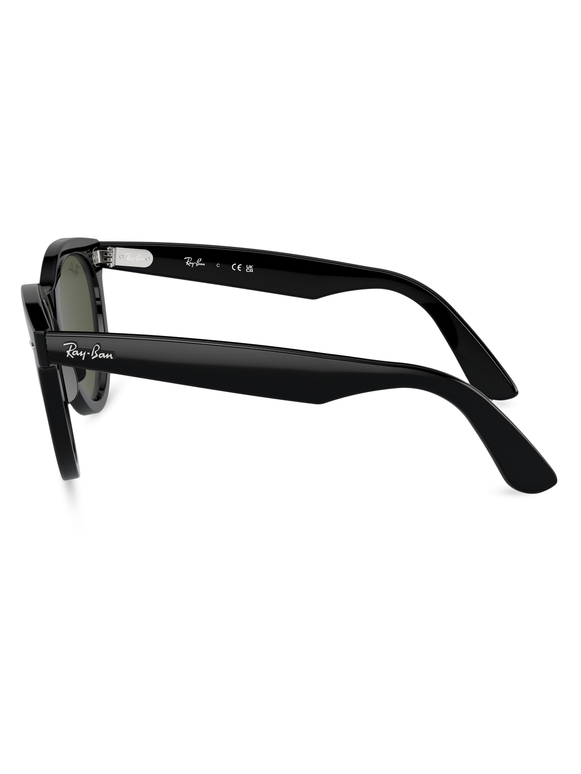 Ray-Ban Wayfarer Way 51MM Oval Sunglasses | Saks Fifth Avenue