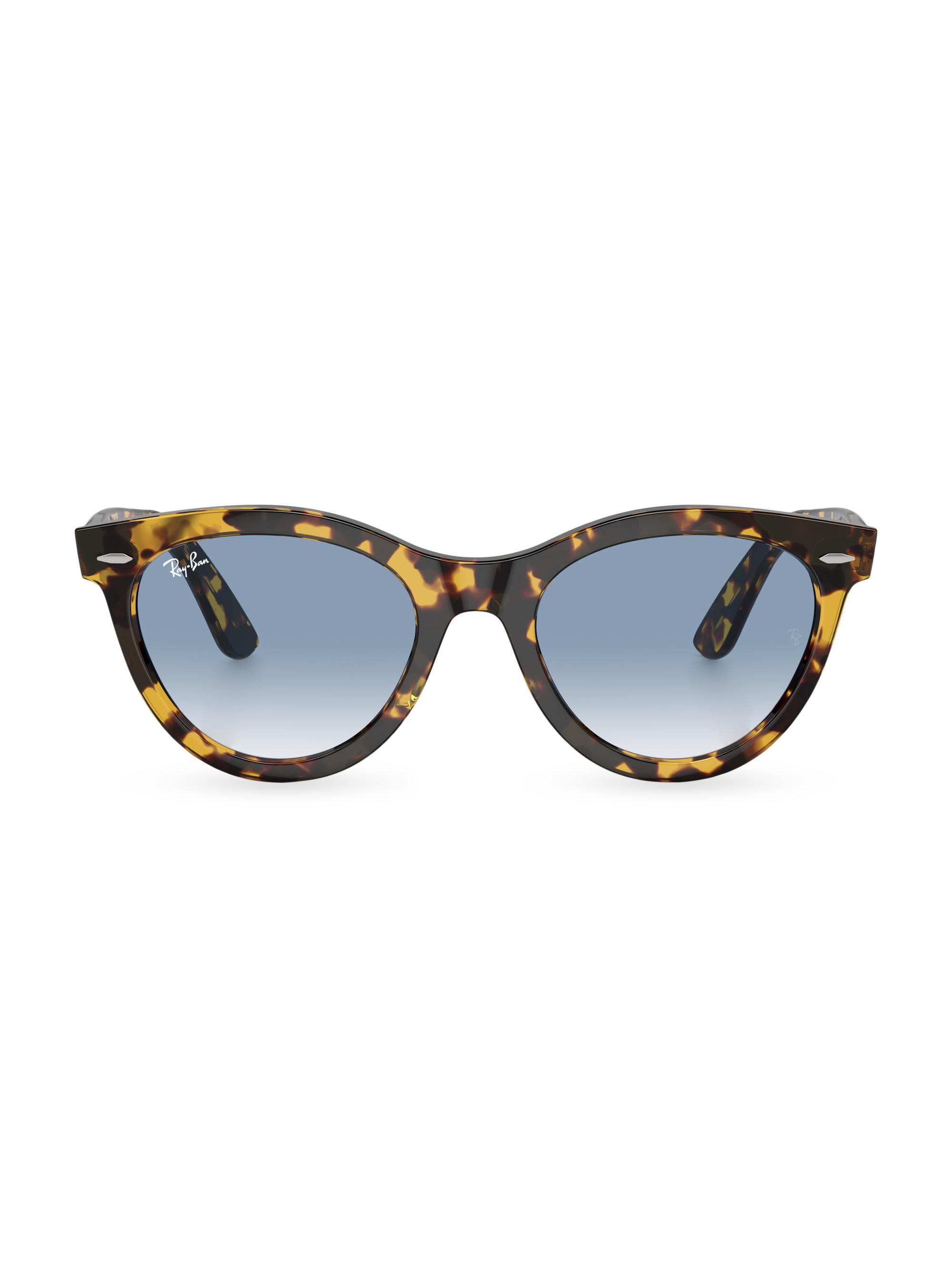 Ray-Ban Wayfarer Way 51MM Oval Sunglasses | Saks Fifth Avenue