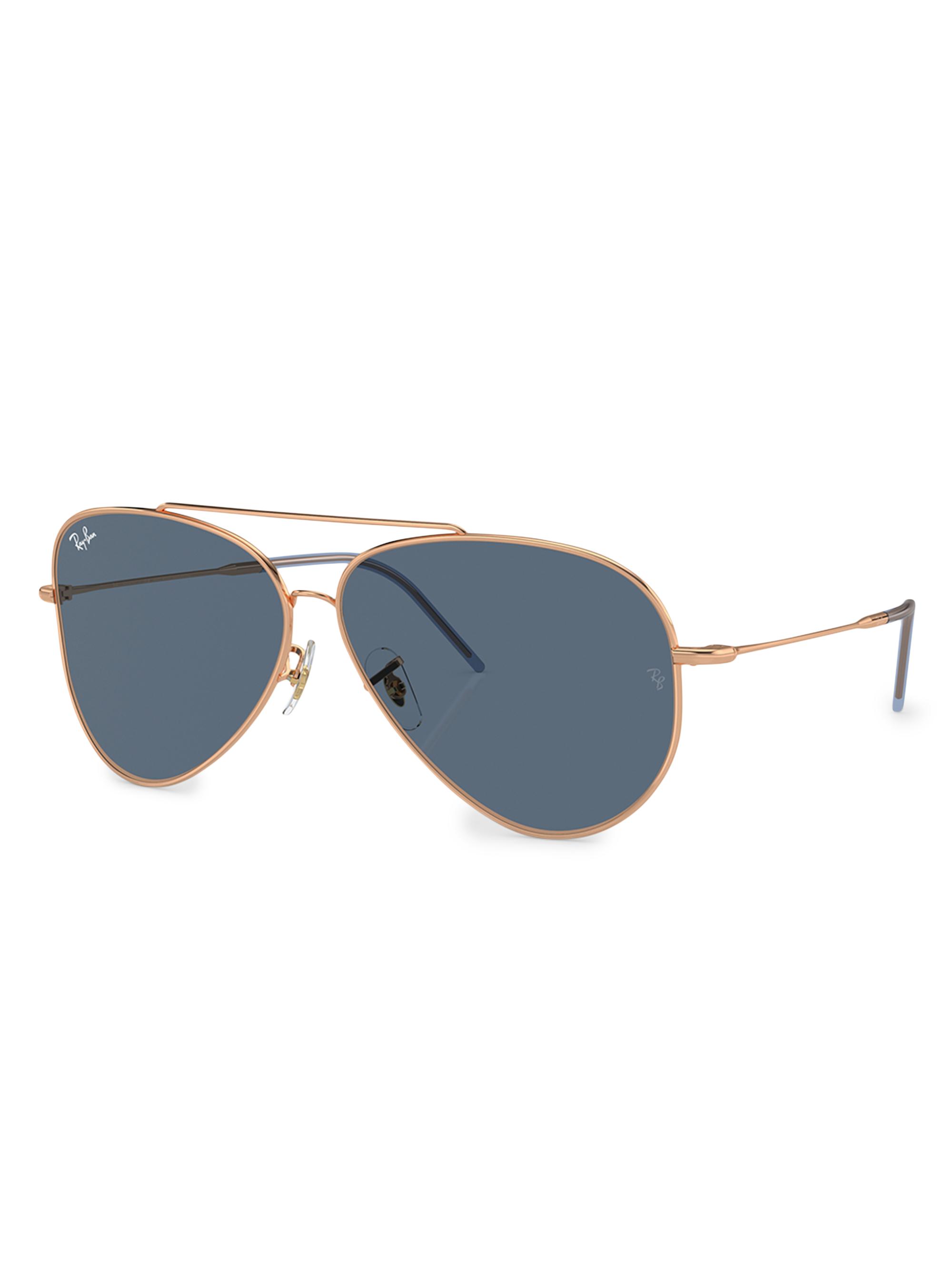 Ray-Ban Women's RBR0101S 59MM Reverse Aviator Sunglasses - Rose Gold