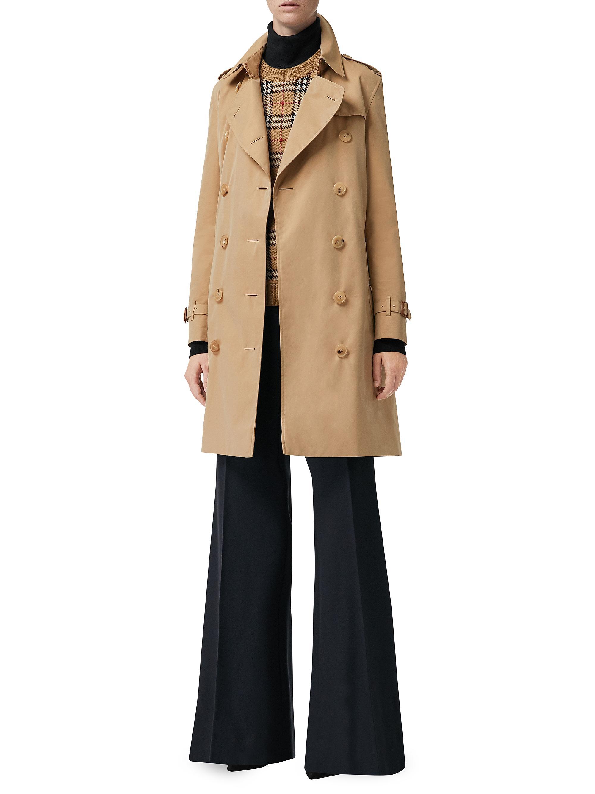 Burberry Long Kensington Heritage Trench Coat | Saks Fifth Avenue