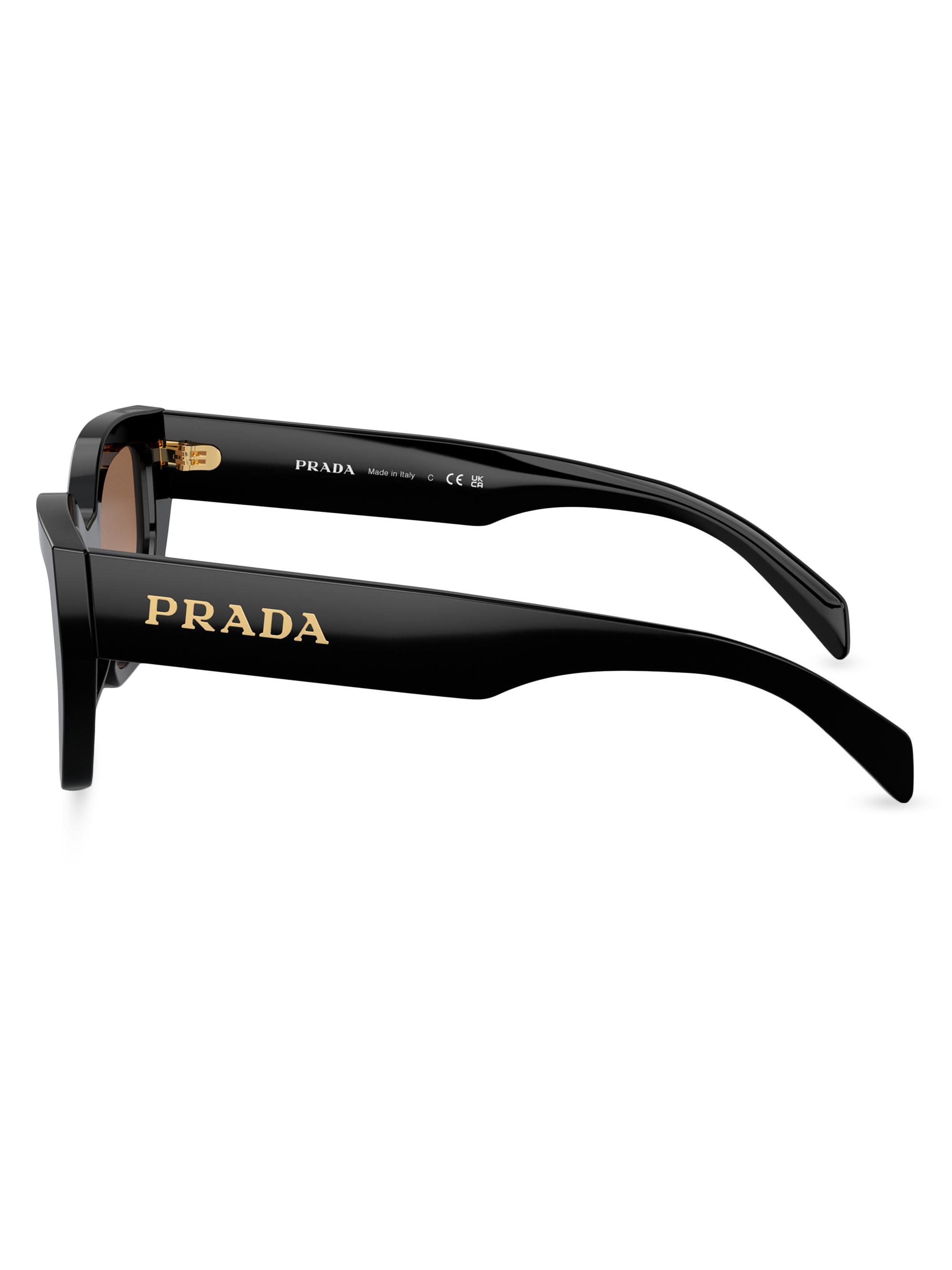 Prada 53MM Butterfly Sunglasses | Saks Fifth Avenue
