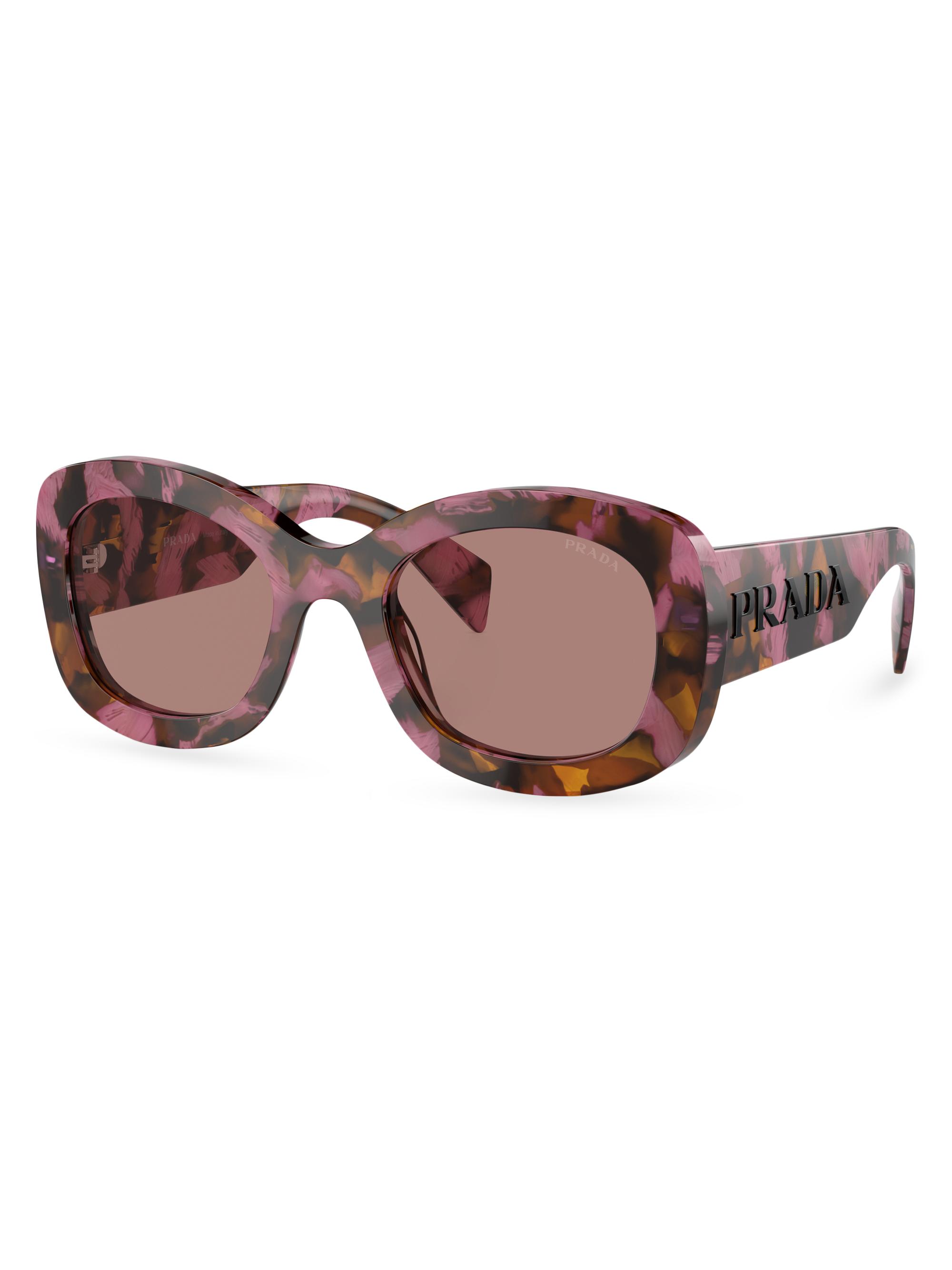 Prada 50MM Rectangular Sunglasses | Saks Fifth Avenue