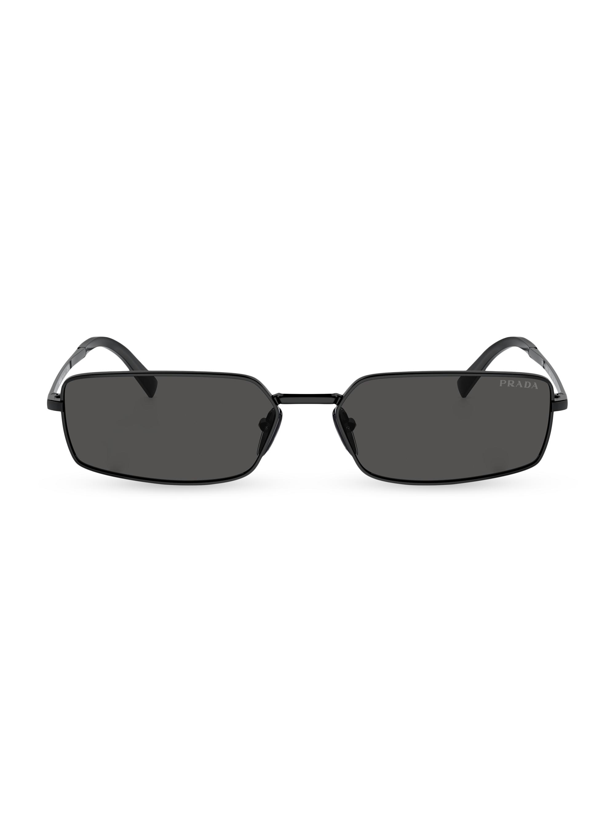 Prada 59MM Rectangular Sunglasses | Saks Fifth Avenue
