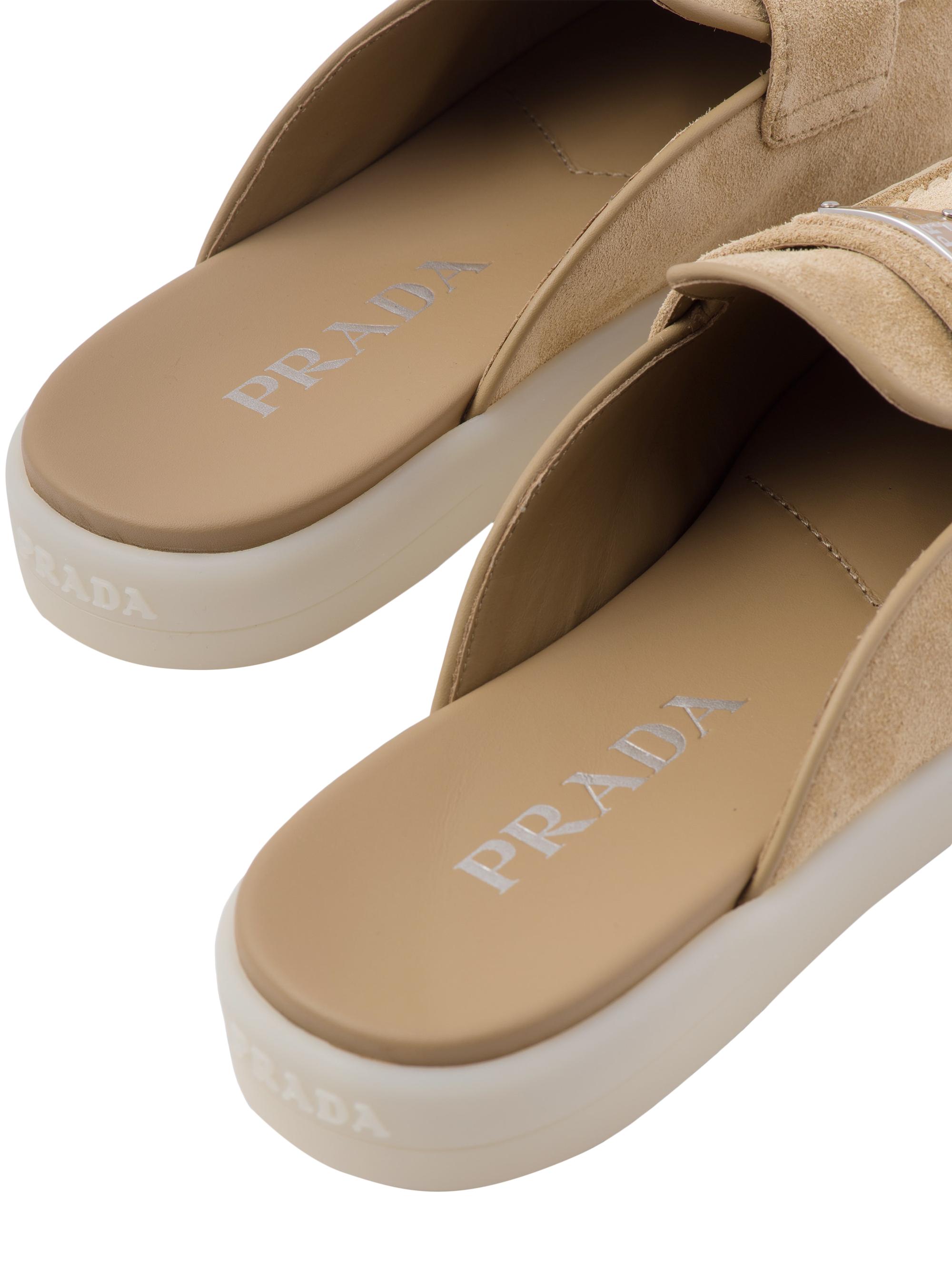 Prada Suede Mules | Saks Fifth Avenue